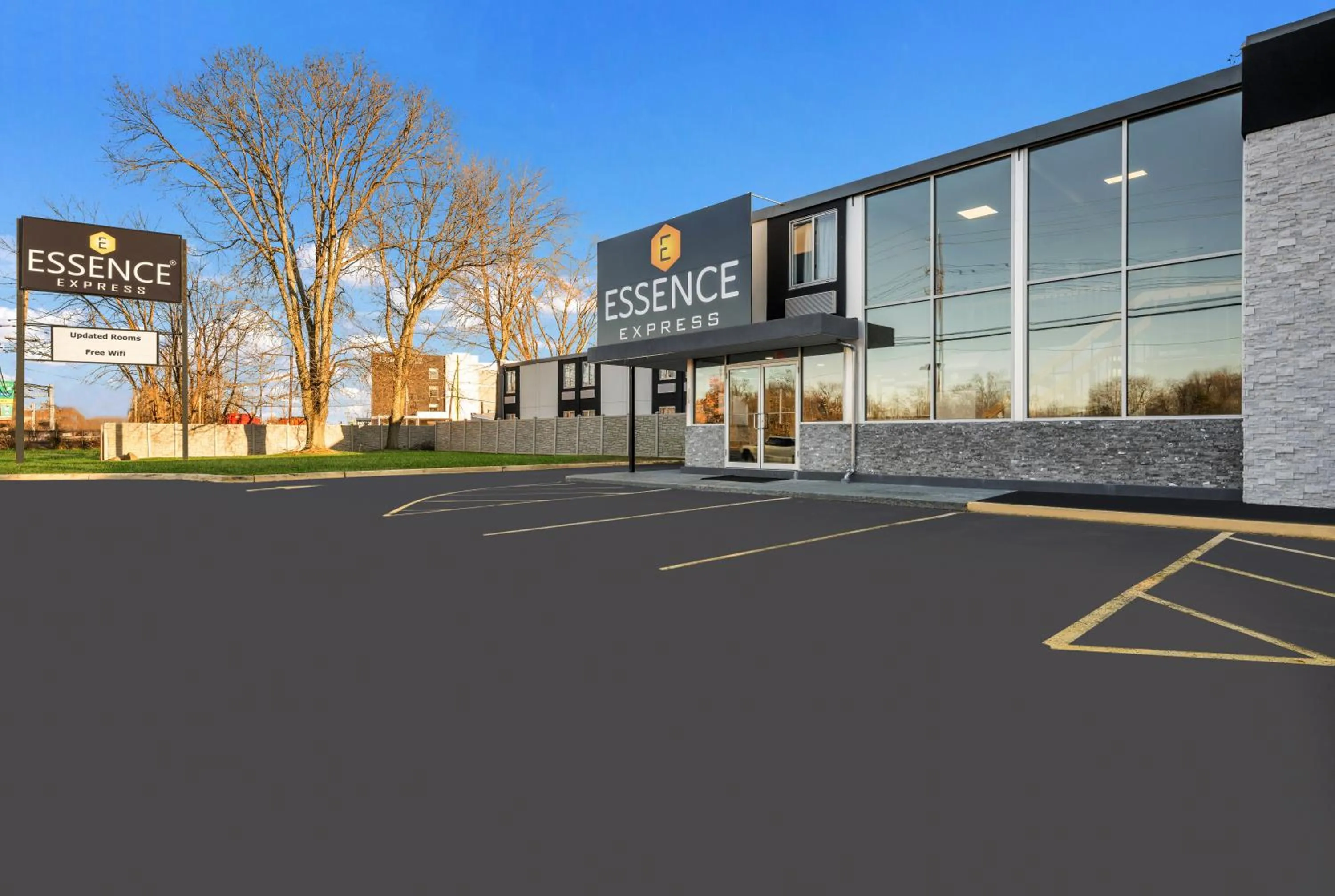 Property building in Essence Express Wayne