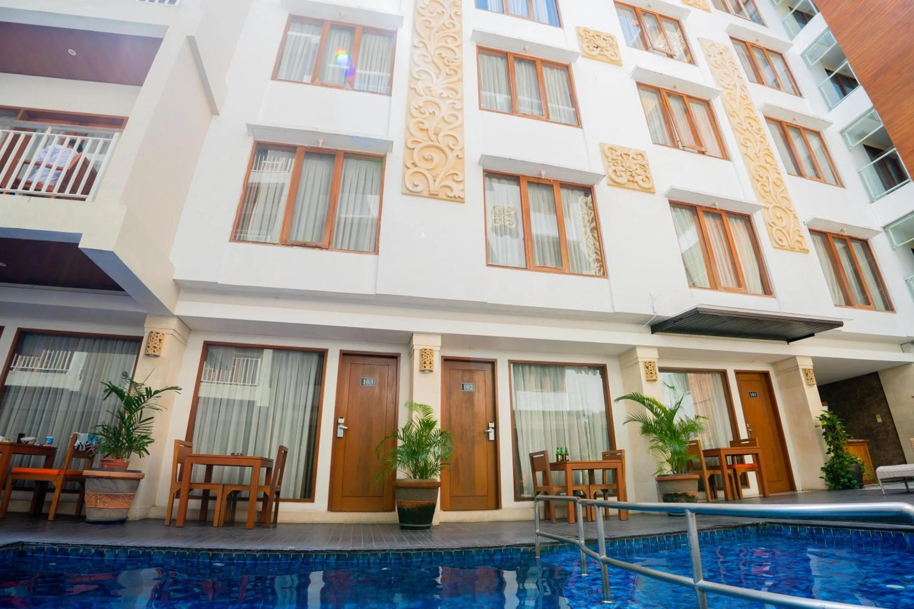 Property building in The Sun Hotel & Spa Legian