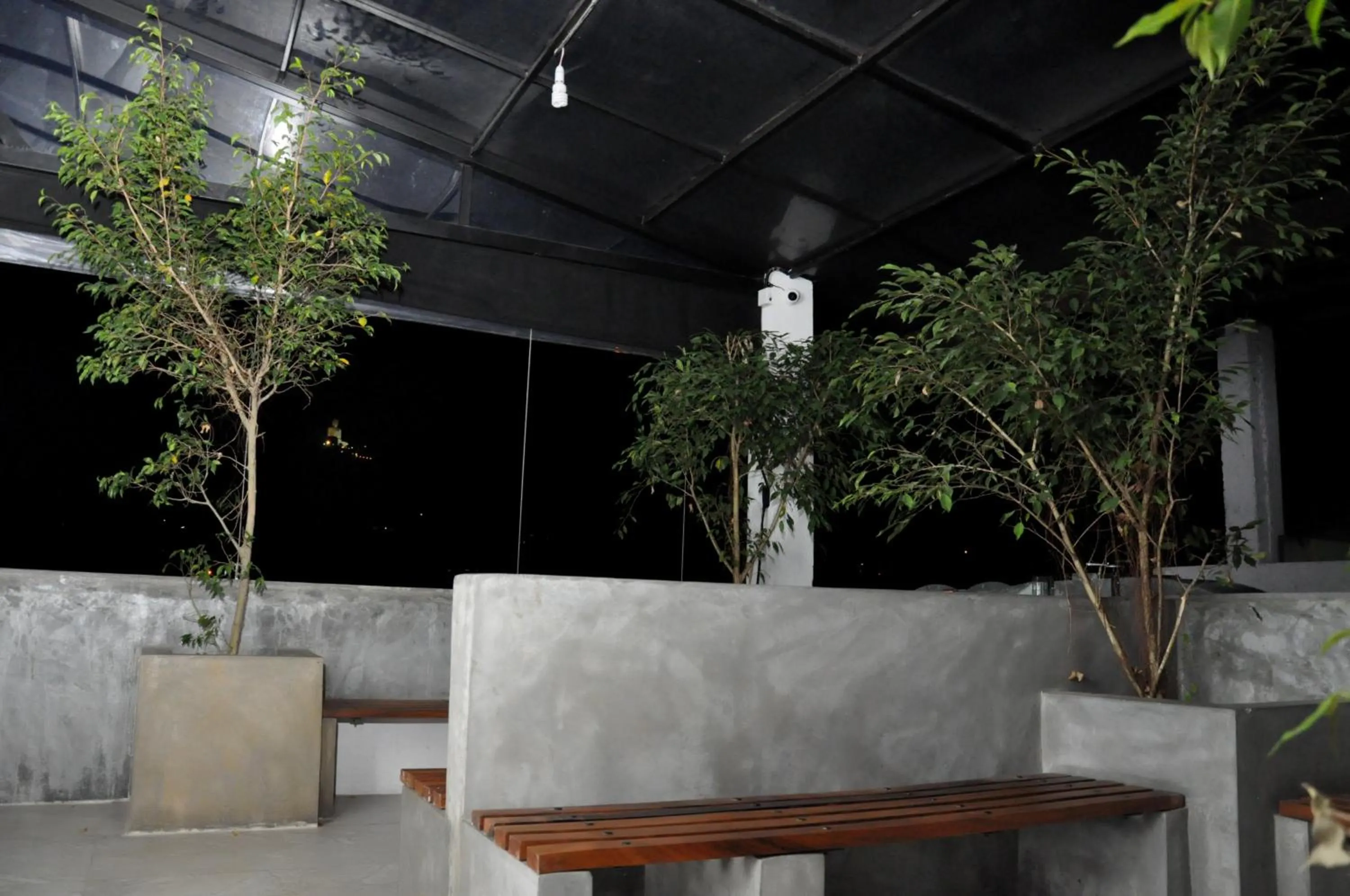 Balcony/Terrace in Cafe Aroma Inn