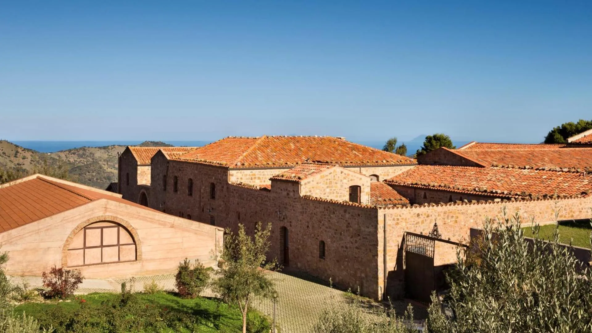 Bird's eye view in Relais Abbazia Santa Anastasia Resort & Winery