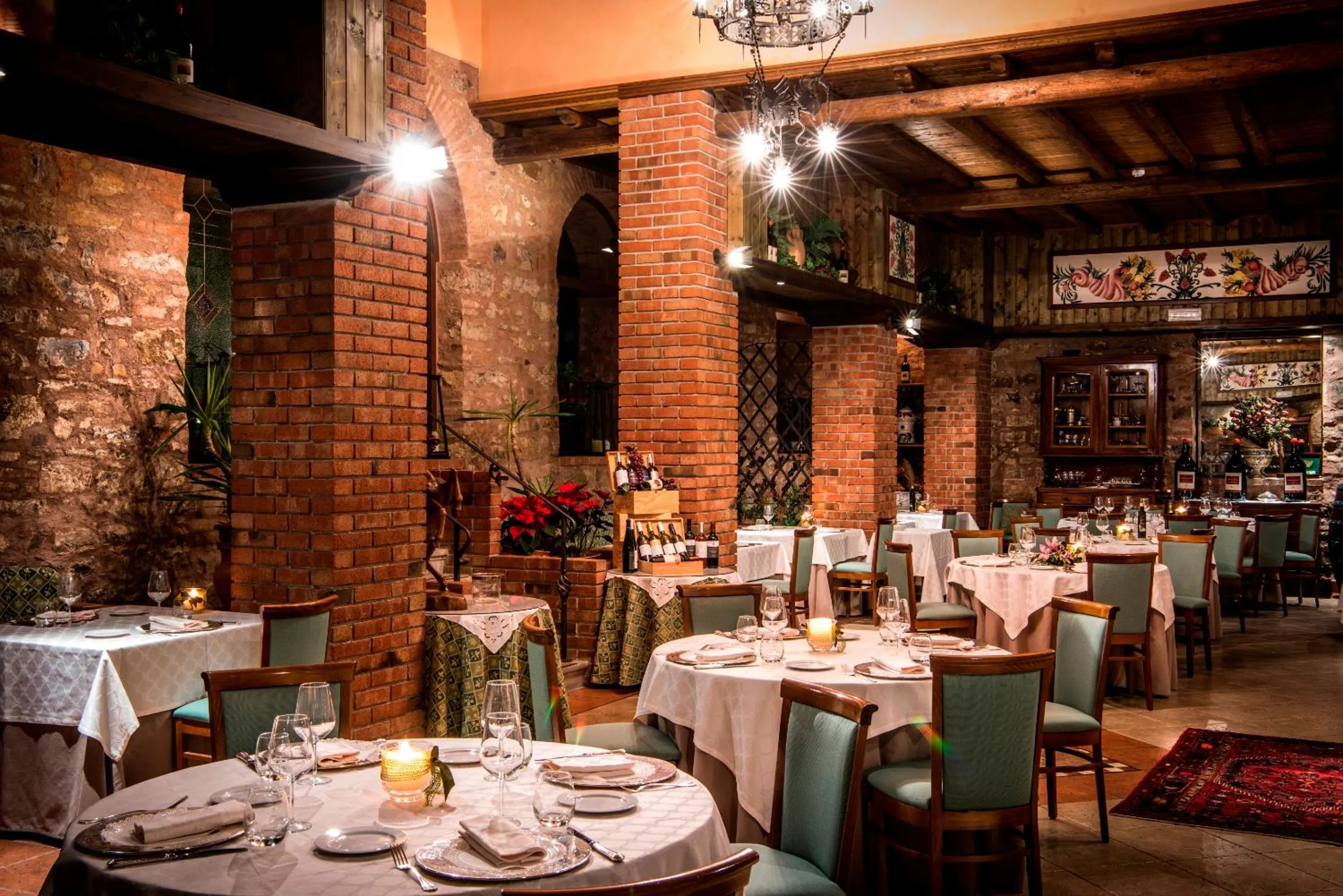 Meals in Relais Abbazia Santa Anastasia Resort & Winery