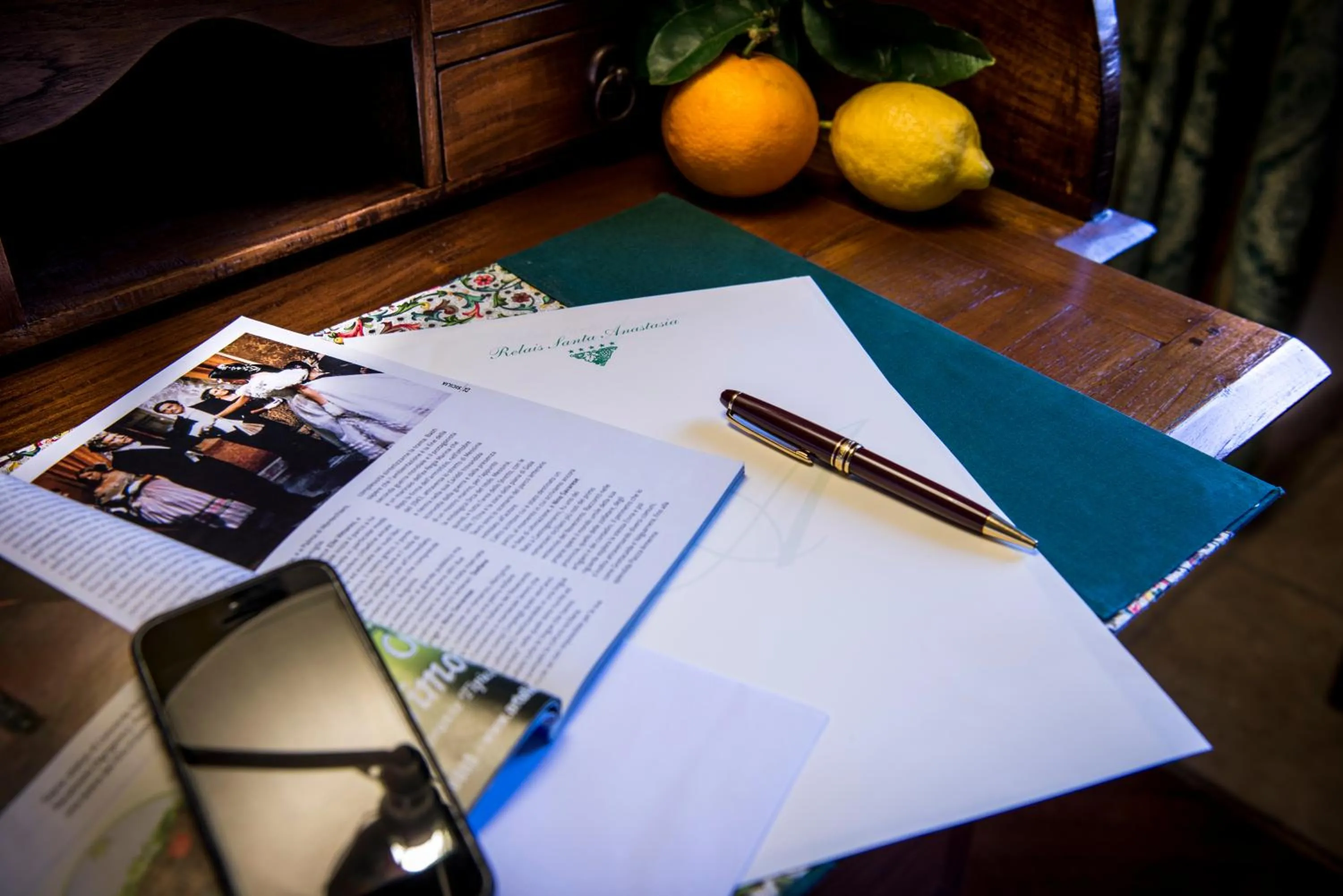 Decorative detail in Relais Abbazia Santa Anastasia Resort & Winery