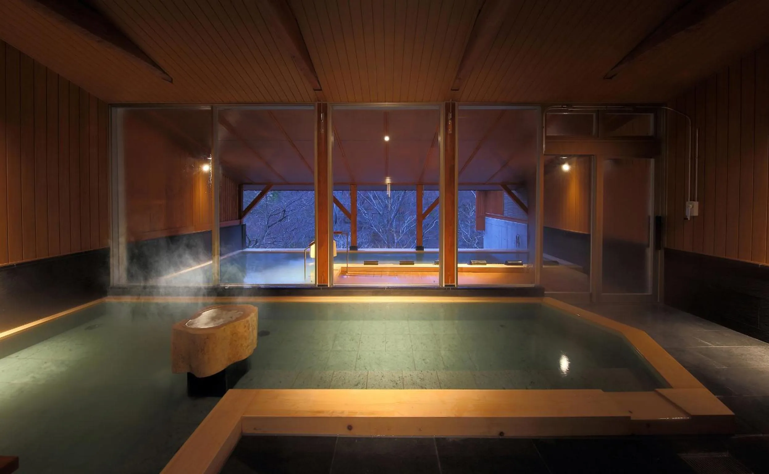 Hot Spring Bath in Nanaeyae