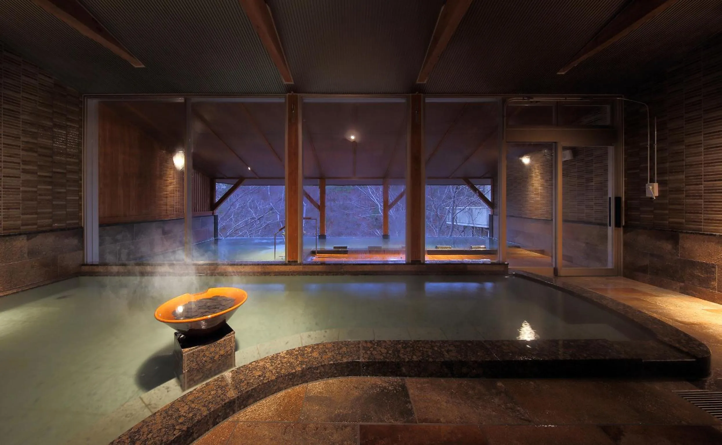 Hot Spring Bath in Nanaeyae