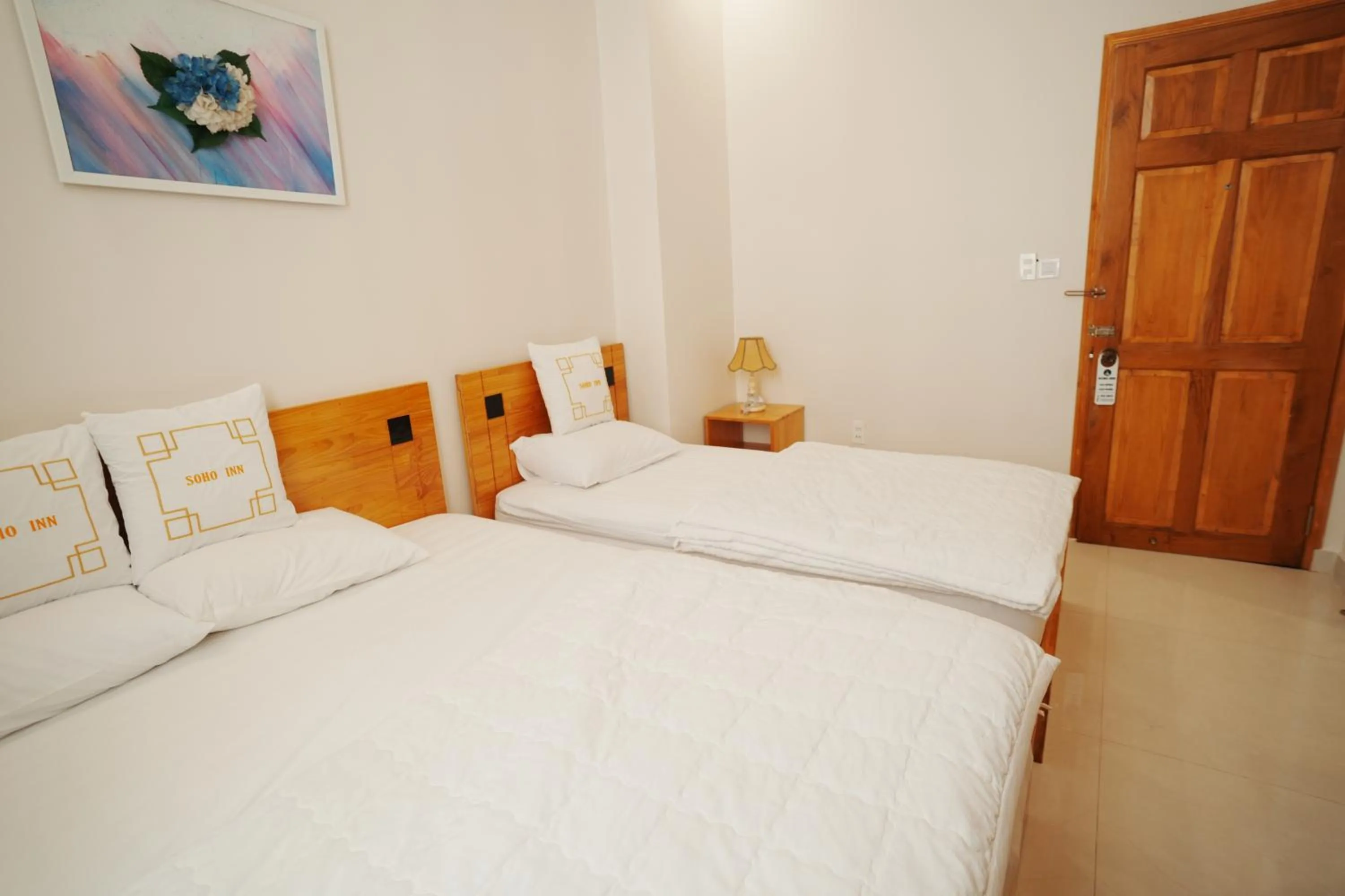 Photo of the whole room in Soho Inn