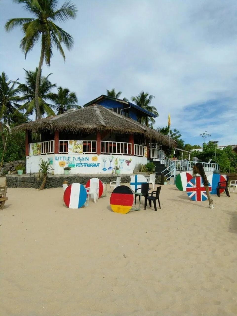 Beach in Little Pumpkin Cabanas & seafood restaurant