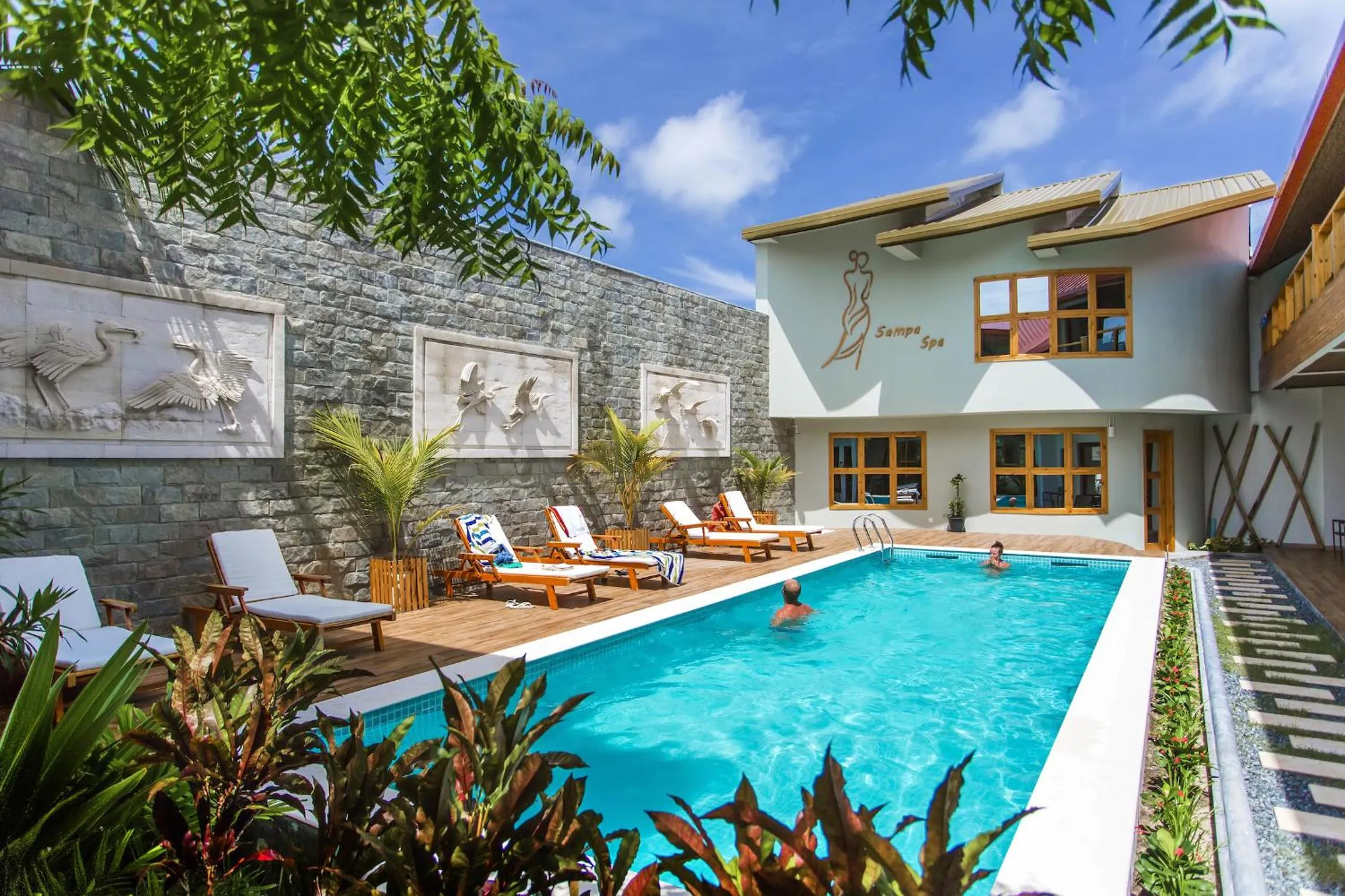 Property building in Kaani Village & Spa