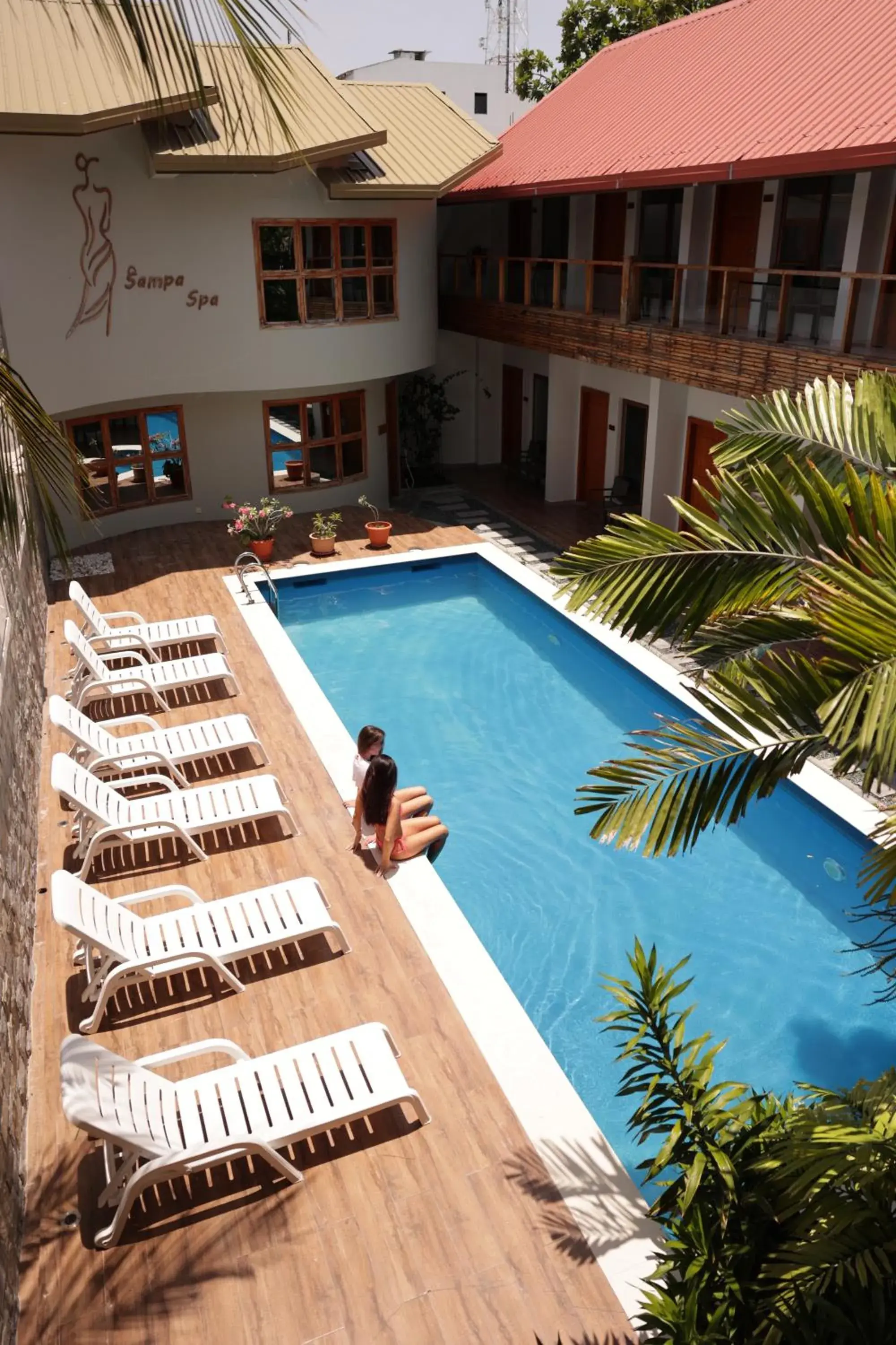 Swimming pool in Kaani Village & Spa Swimming pool in Kaani Village & Spa