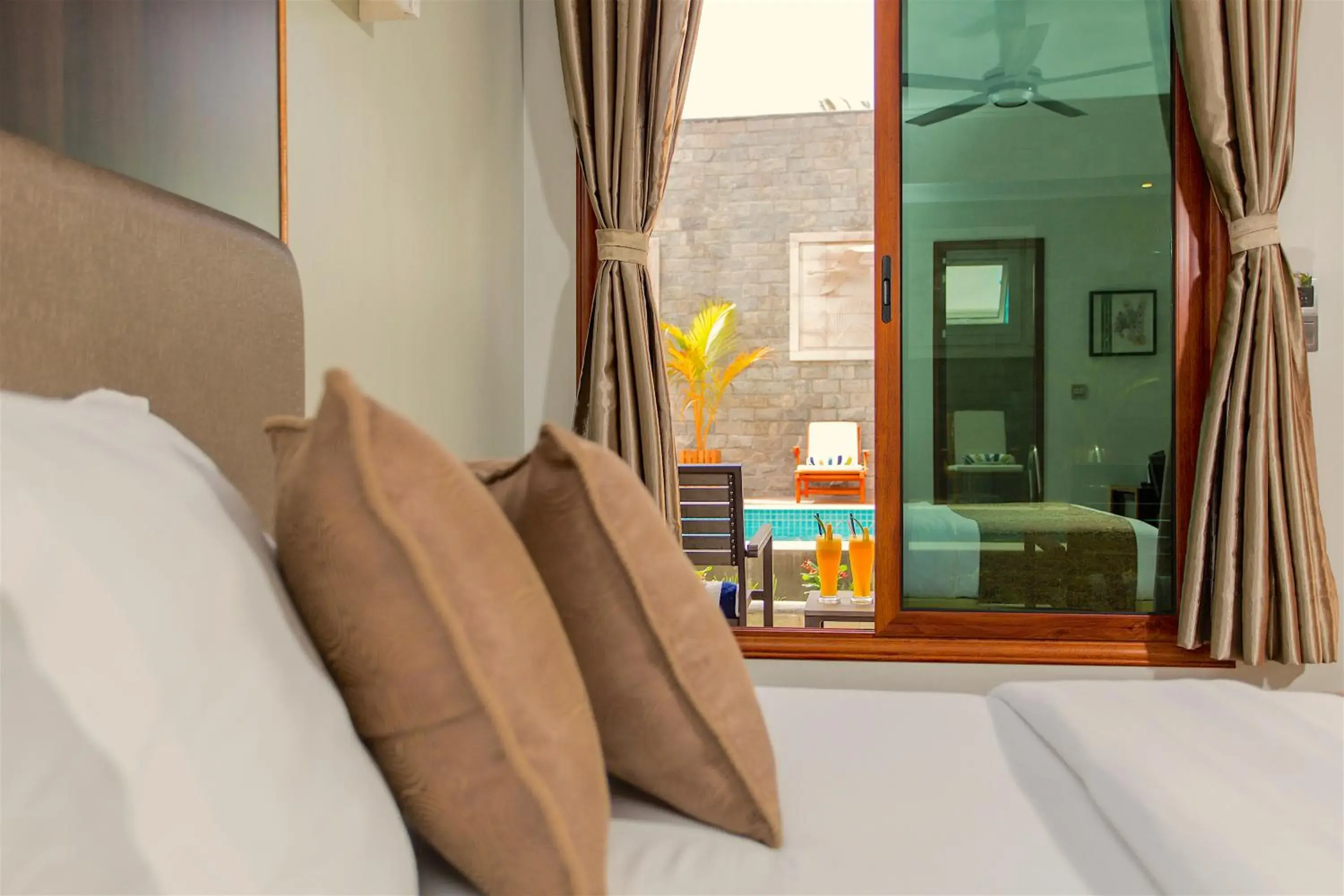 Bedroom, Bed in Kaani Village & Spa Bedroom, Bed in Kaani Village & Spa