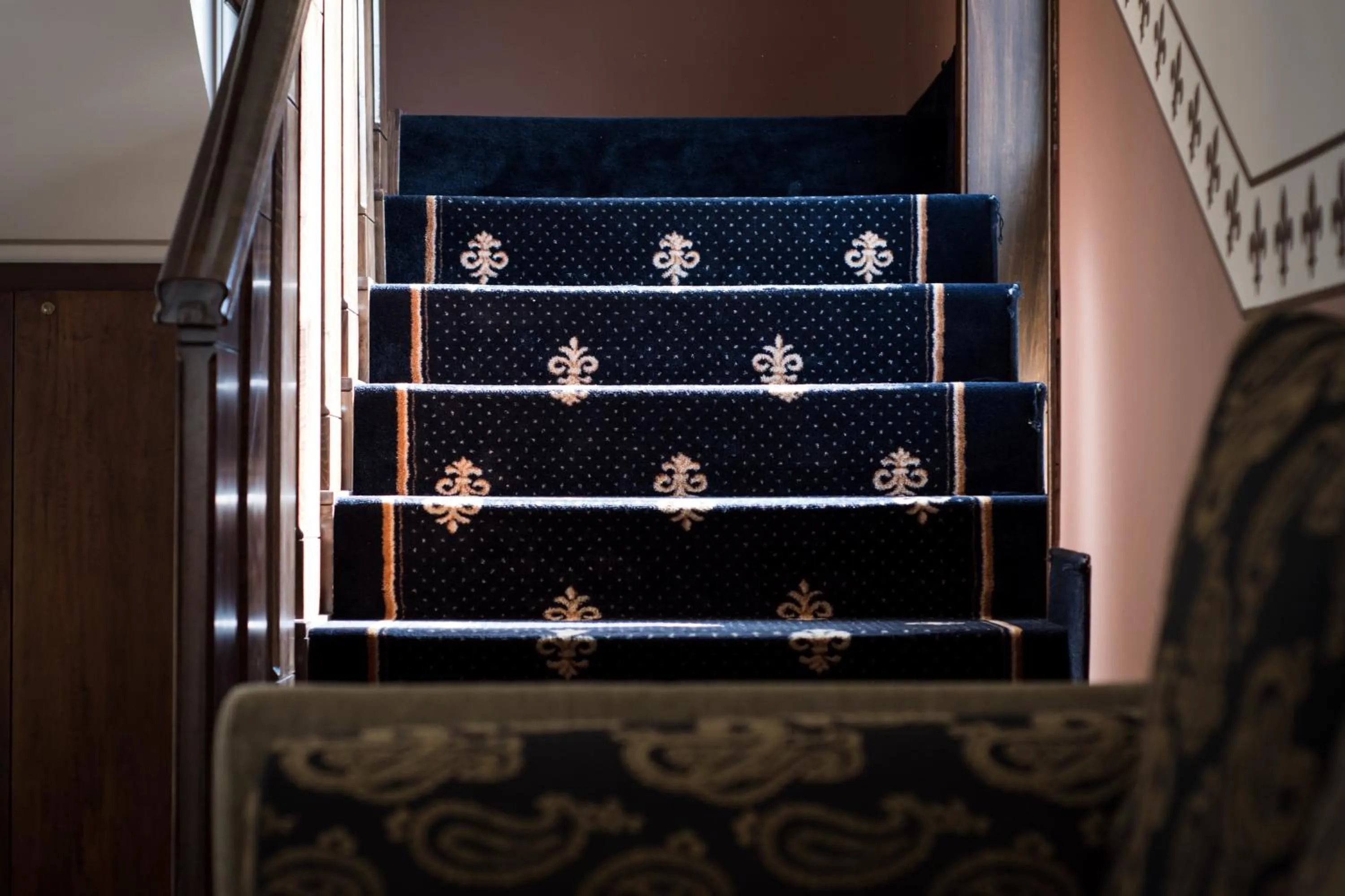 Decorative detail in Antica Stazione