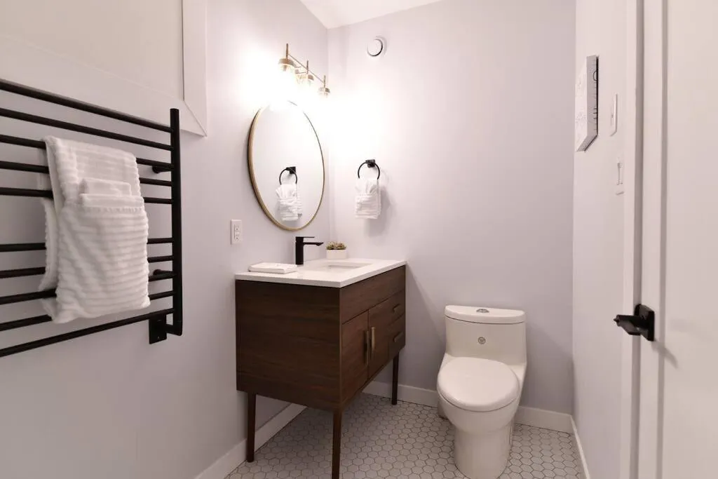 Bathroom in Jardin Suites Highfield