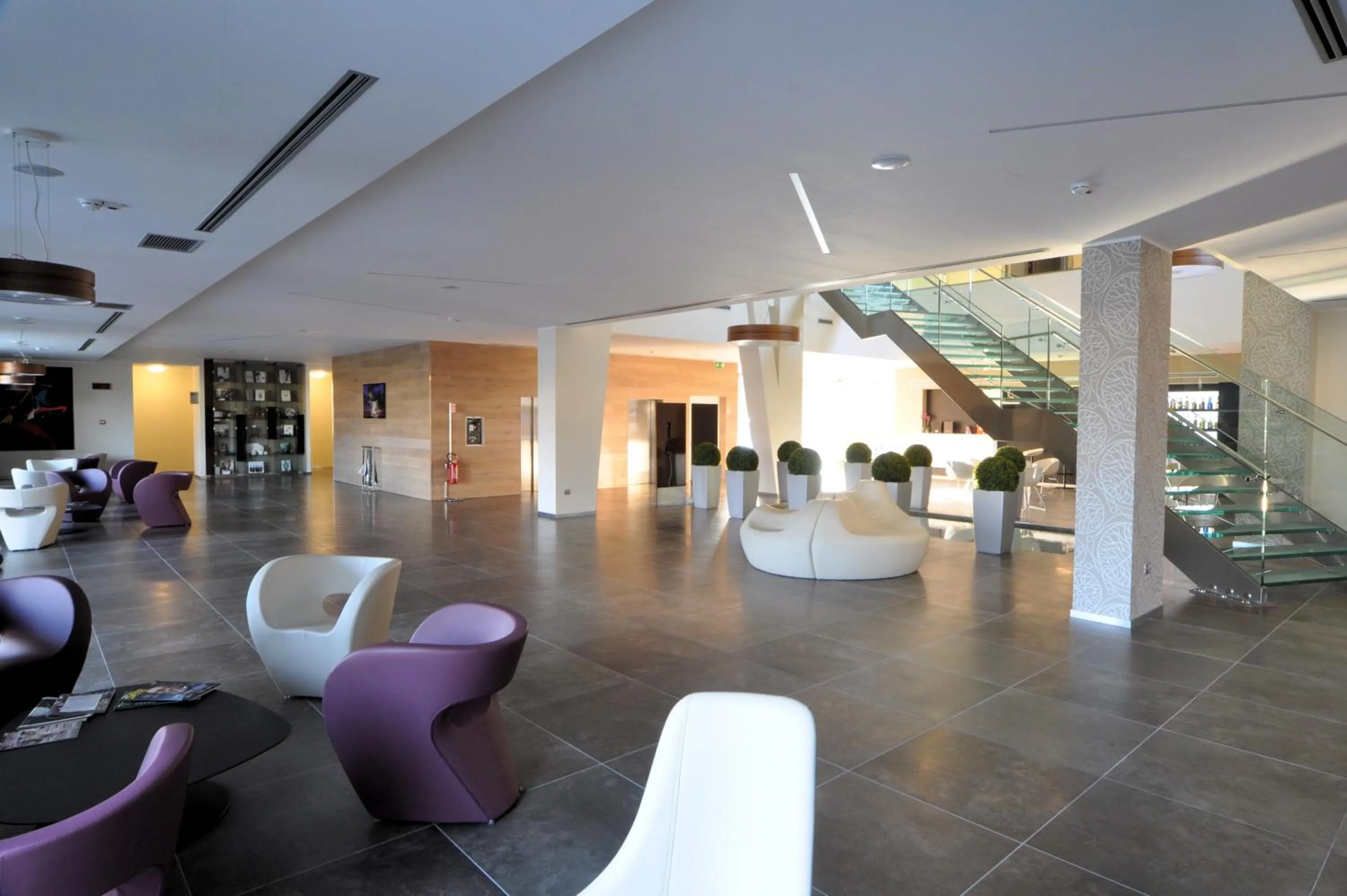 Lobby or reception in AS Hotel Limbiate Fiera
