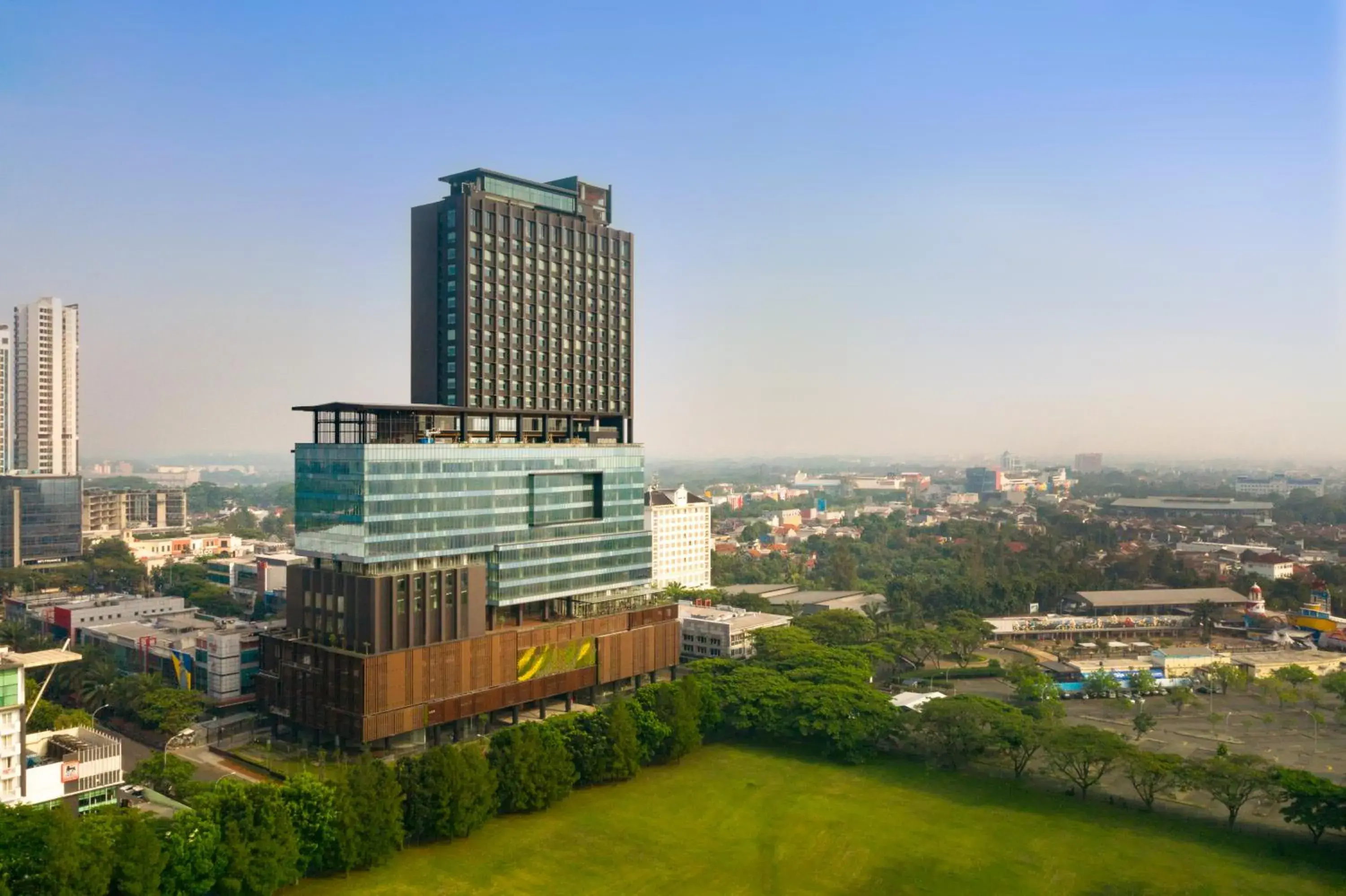 Property building in Trembesi Hotel Property building in Trembesi Hotel