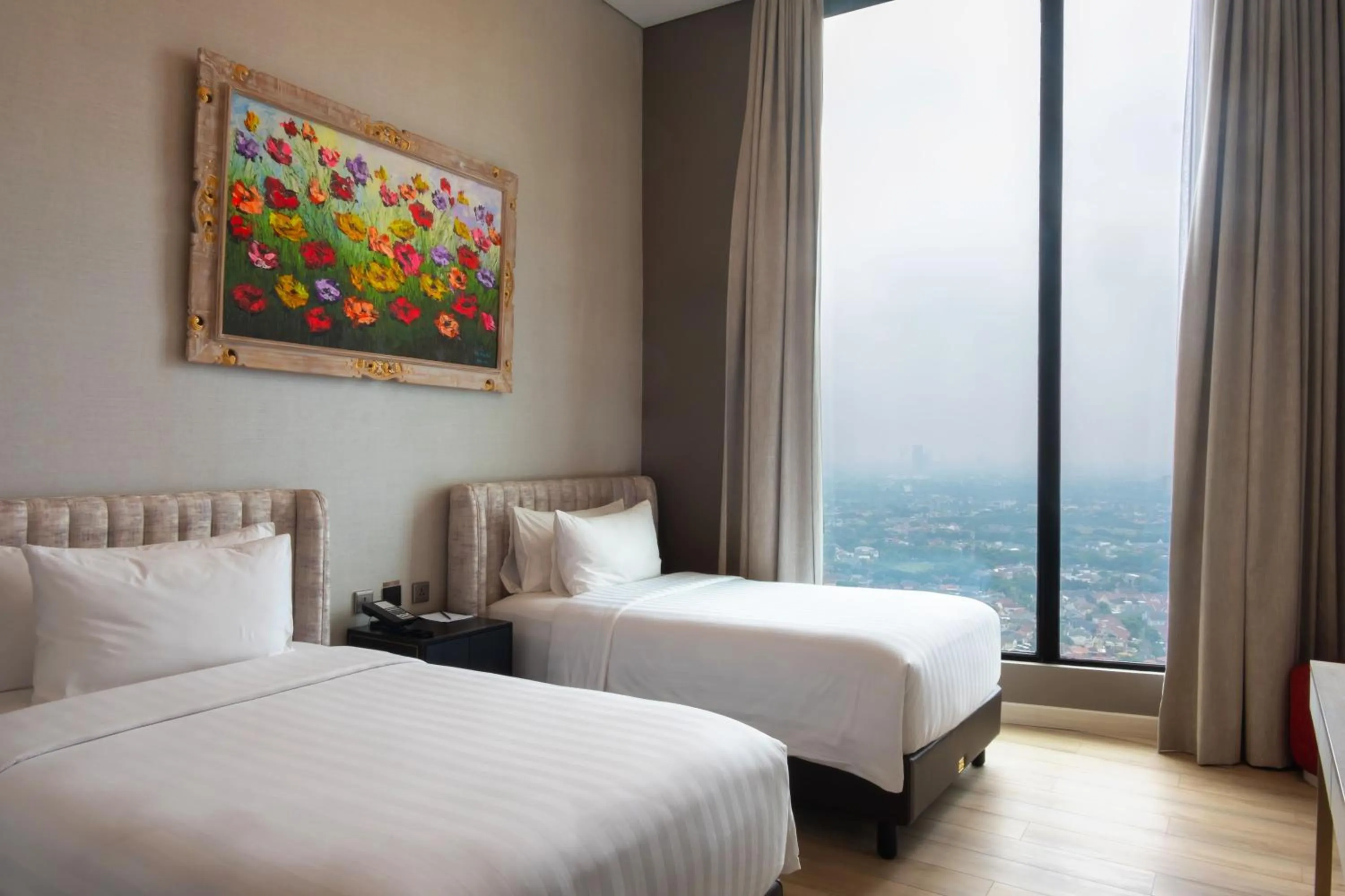 Bedroom, Bed in Trembesi Hotel