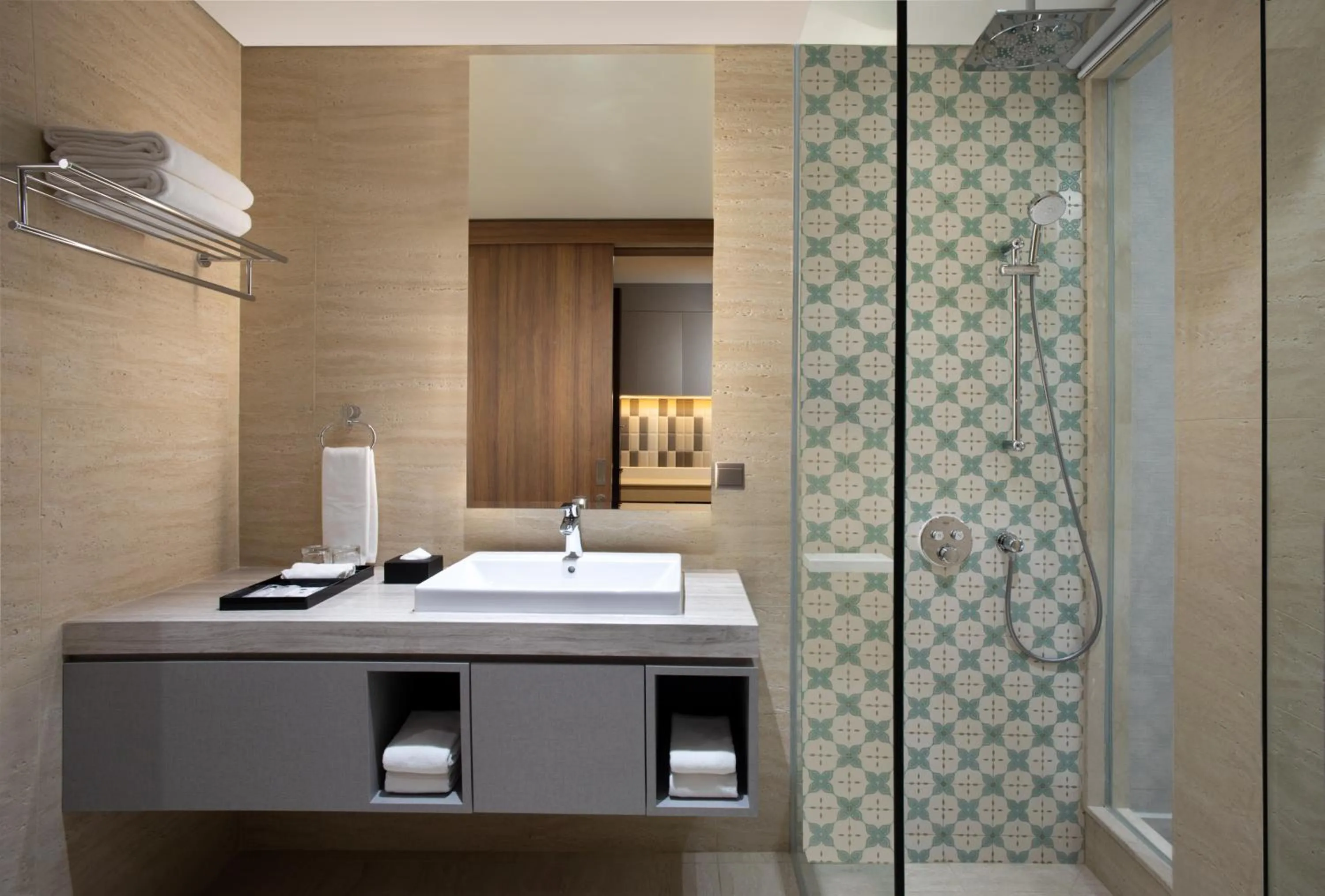 Bathroom in Trembesi Hotel