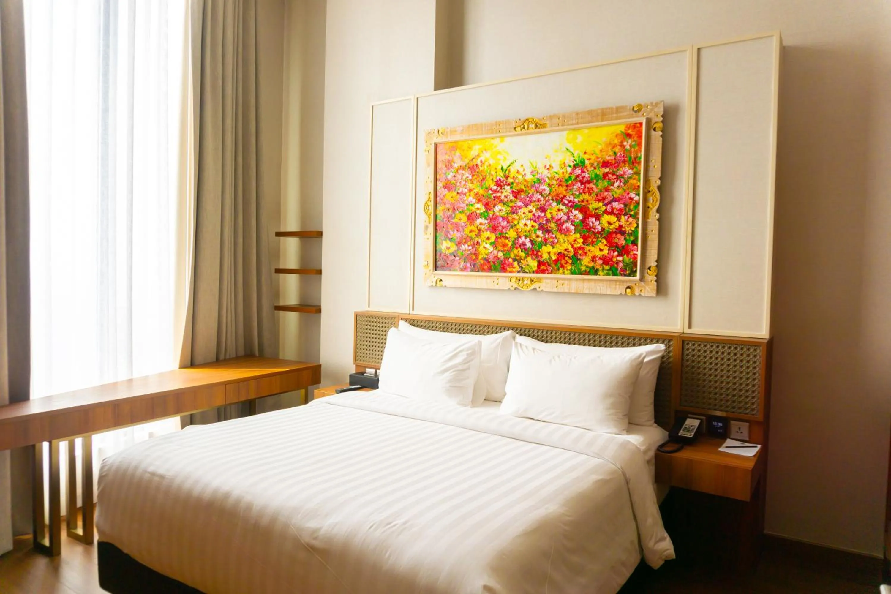 Bedroom, Bed in Trembesi Hotel