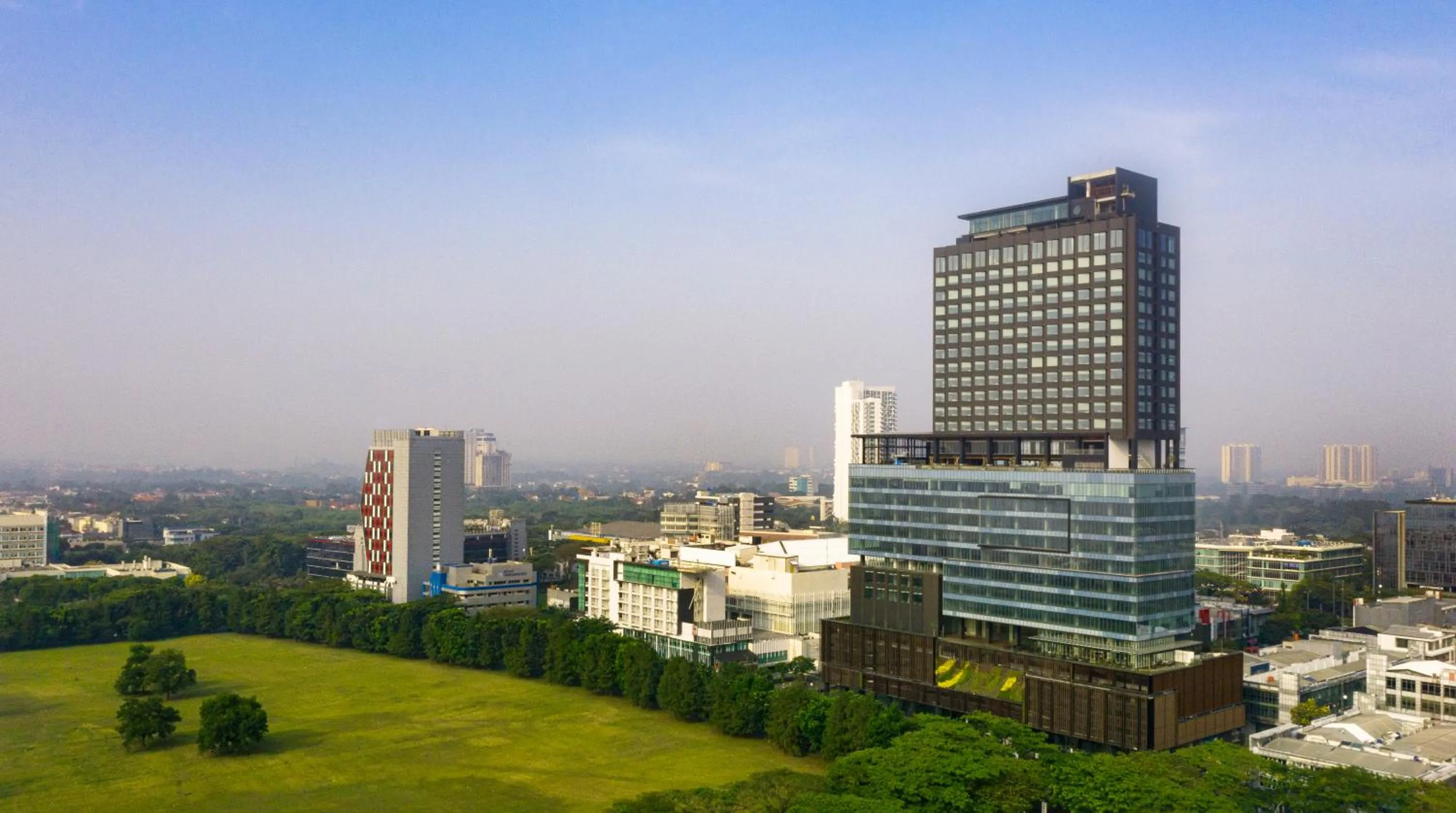 Property building in Trembesi Hotel