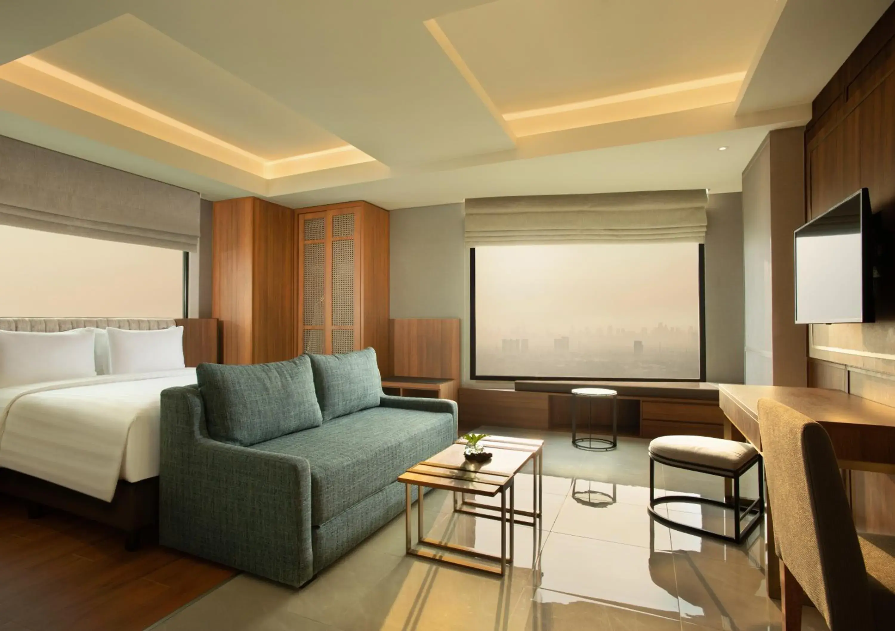 Living room, Bed in Trembesi Hotel Living room, Bed in Trembesi Hotel