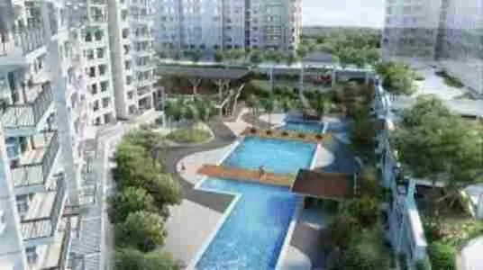 Pool view in Serin Tagaytay Staycation