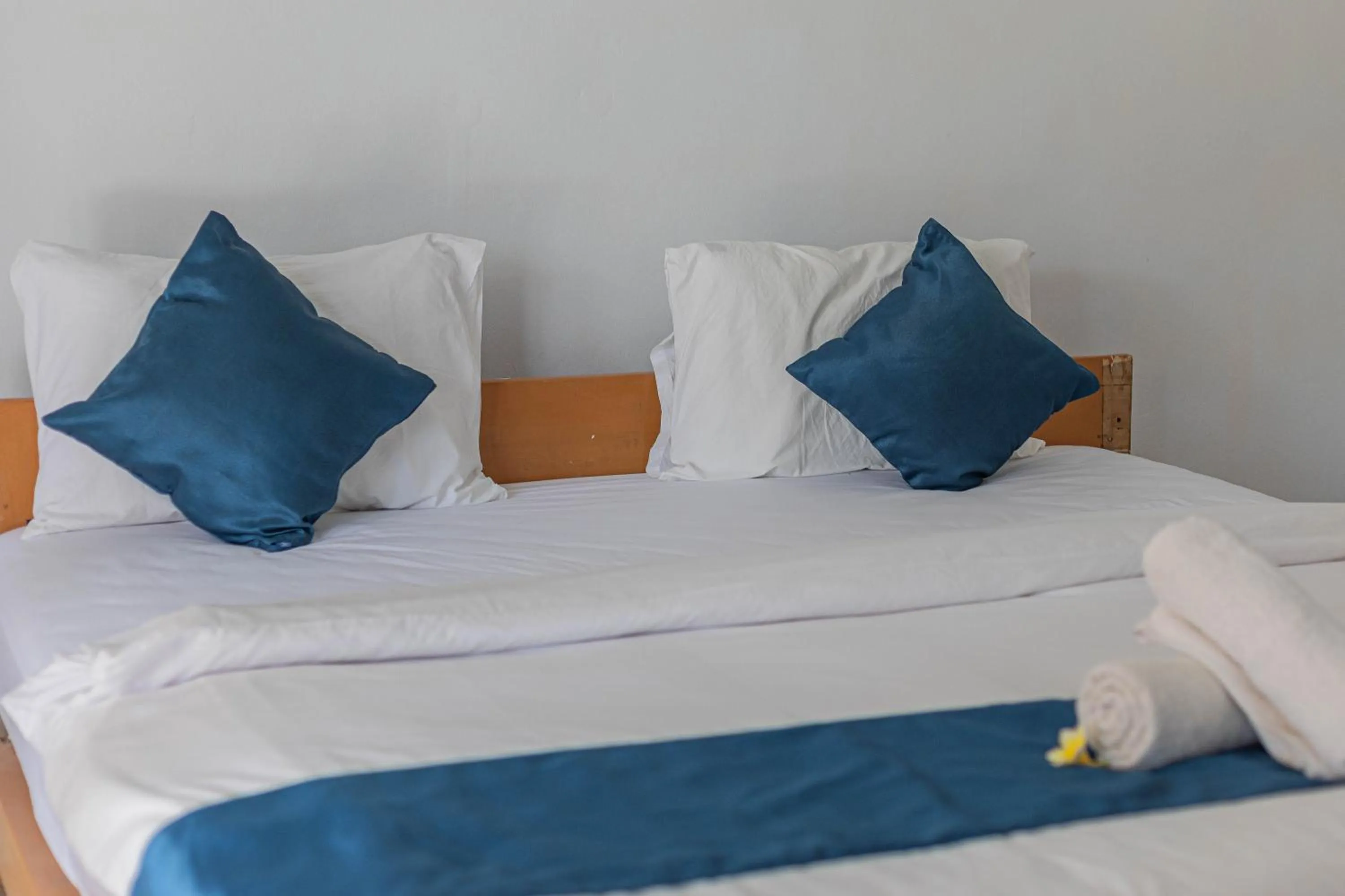 Bed in The Salang Guest House