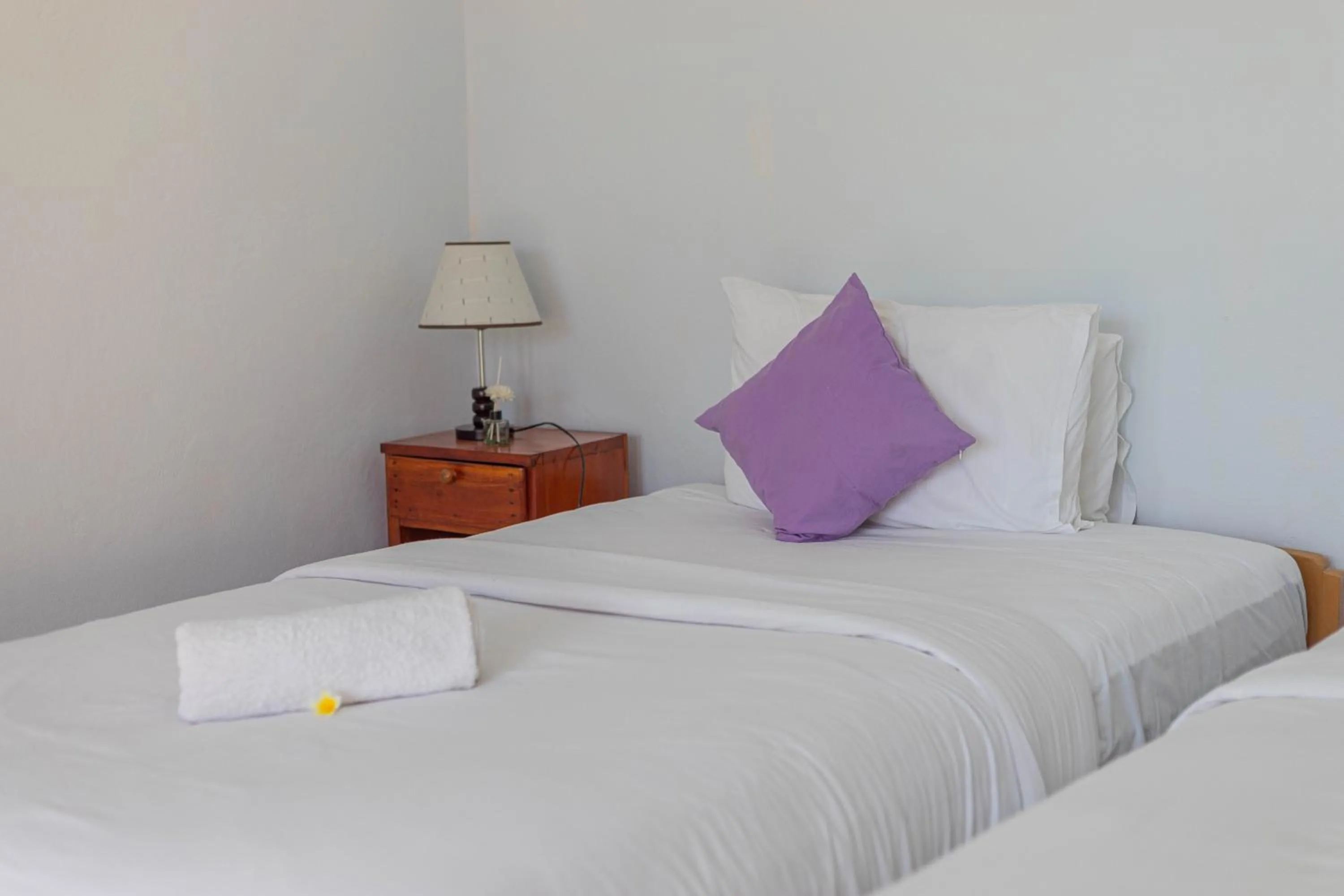 Bed in The Salang Guest House