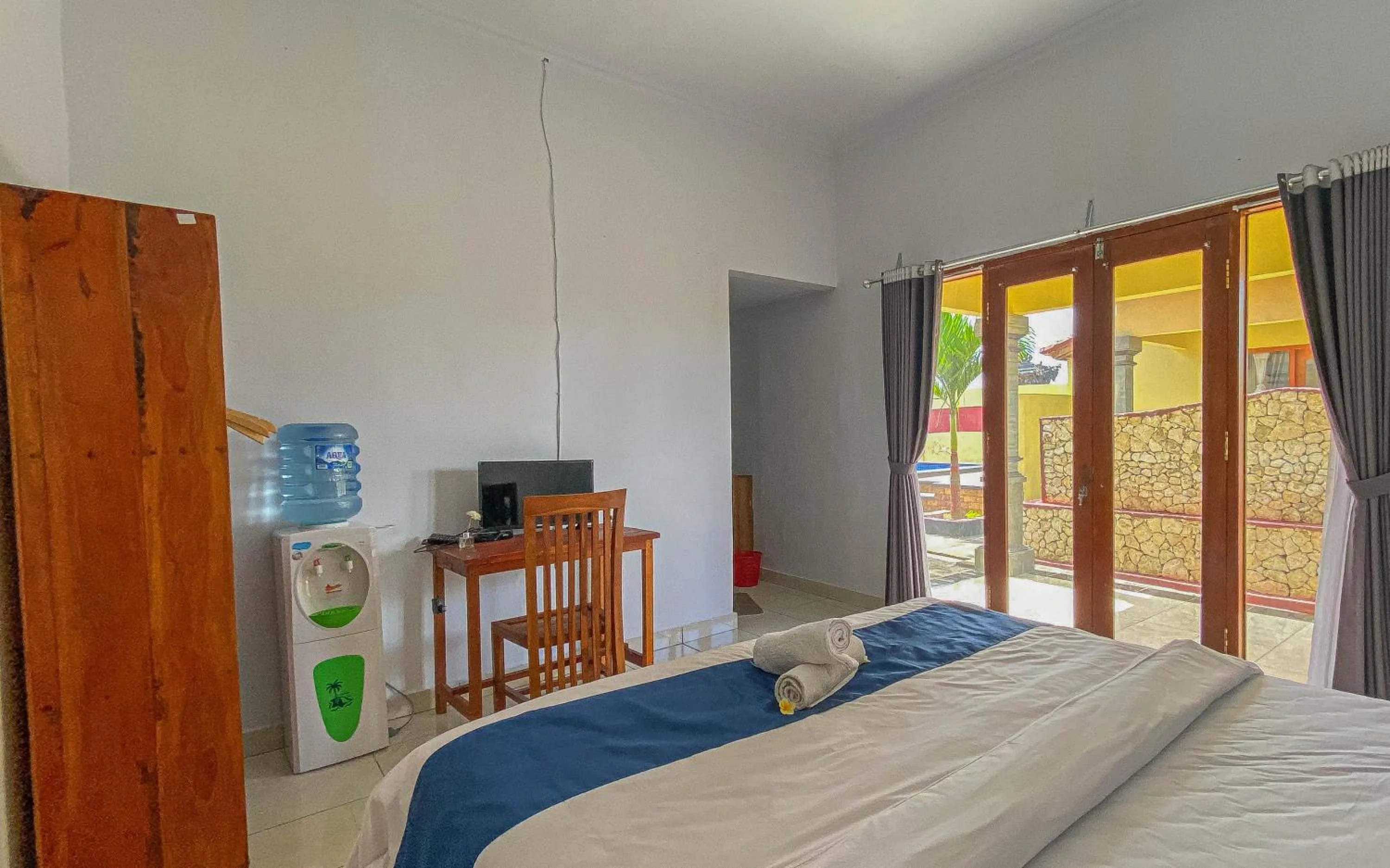 Bed in The Salang Guest House