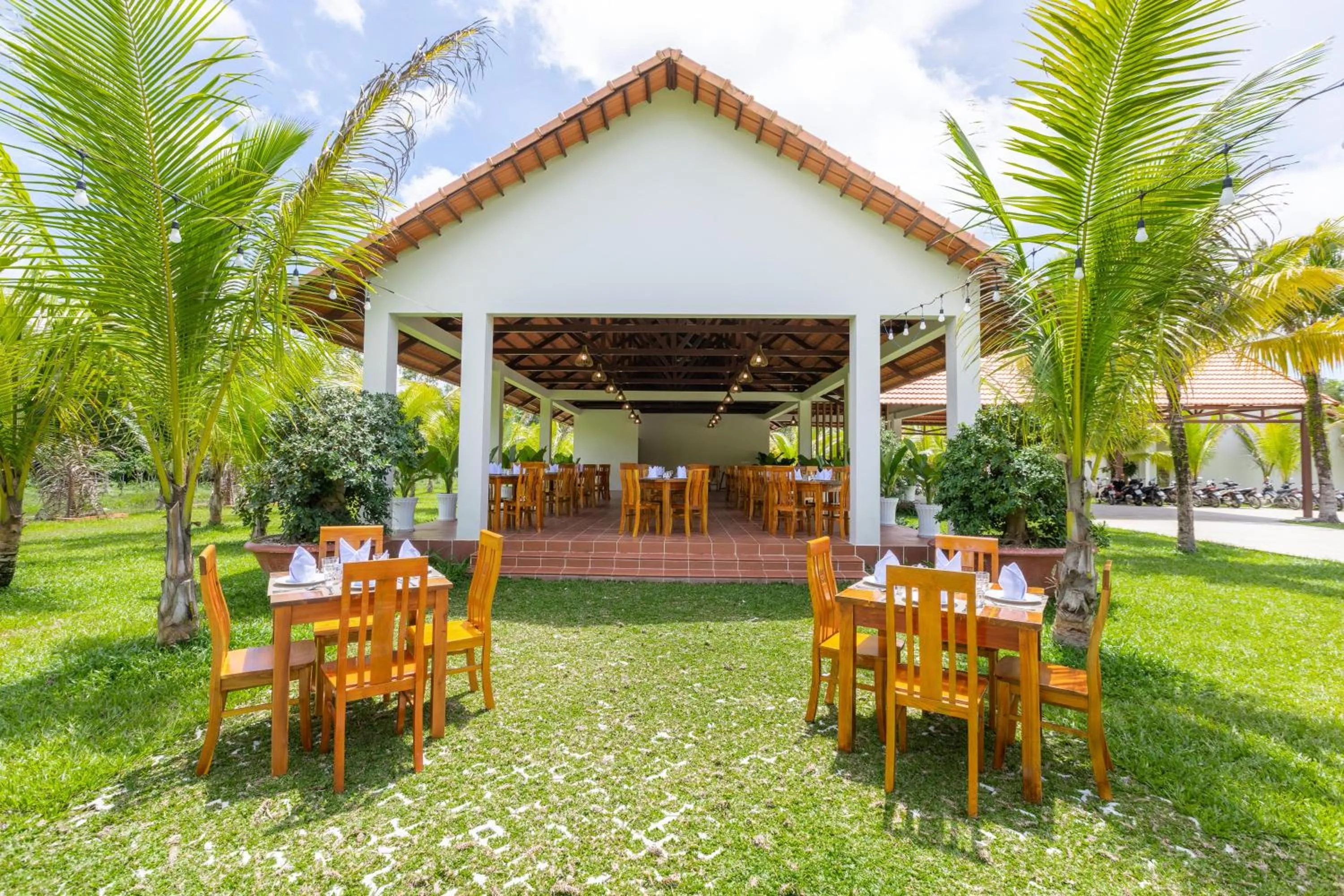 Patio in Coco Garden Resort