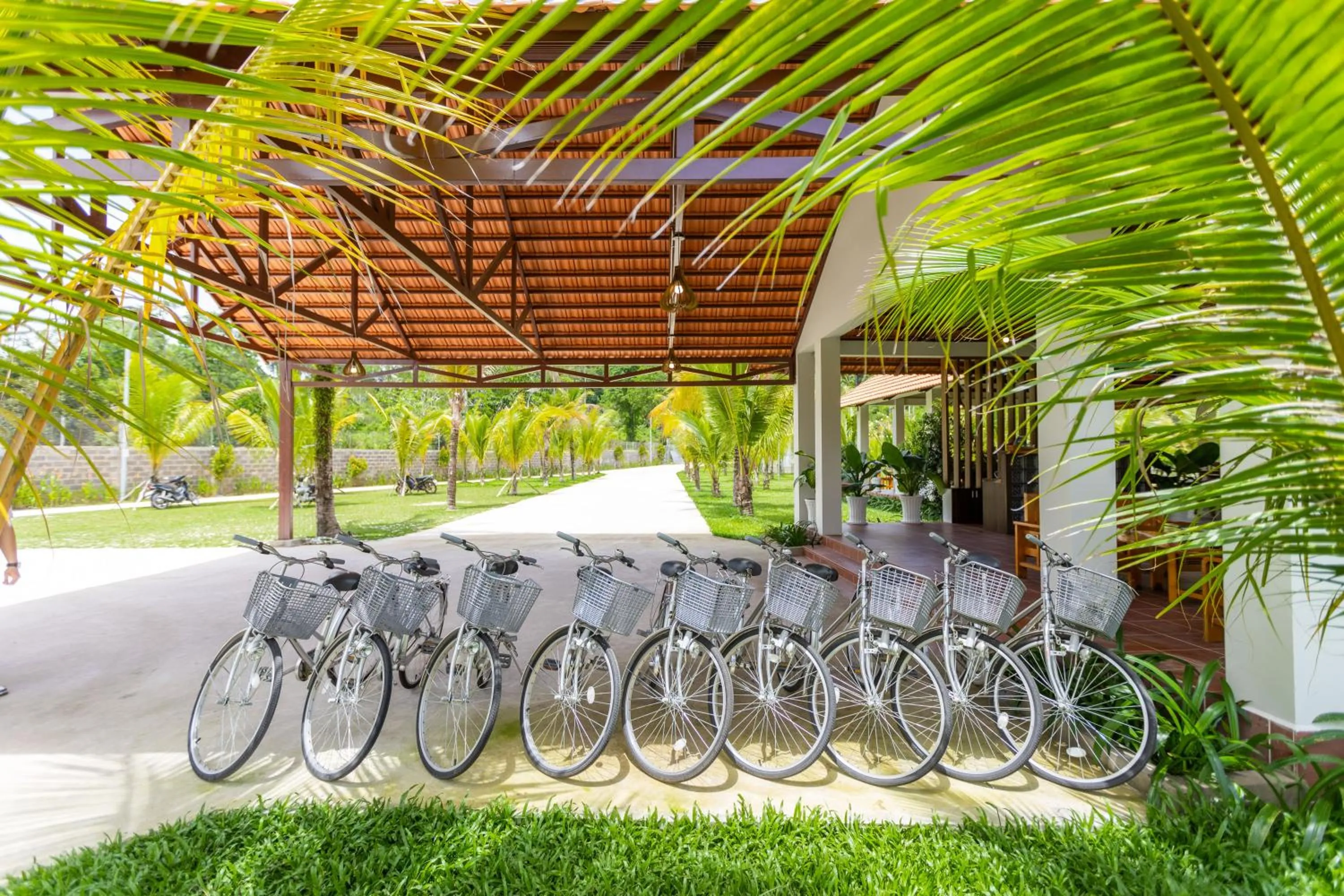 Cycling in Coco Garden Resort