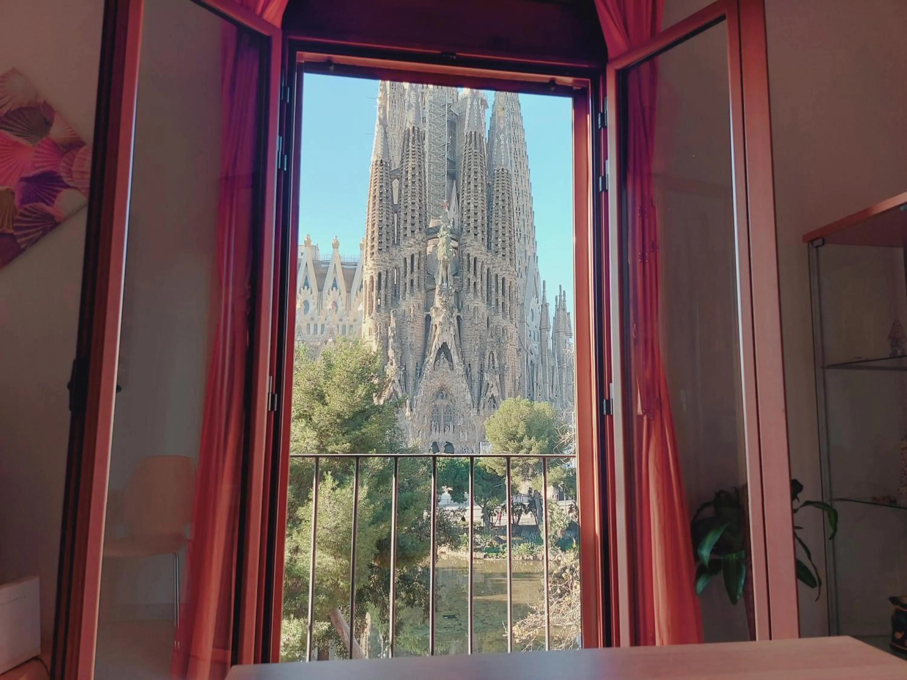 View (from property/room) in Absolute Sagrada Familia