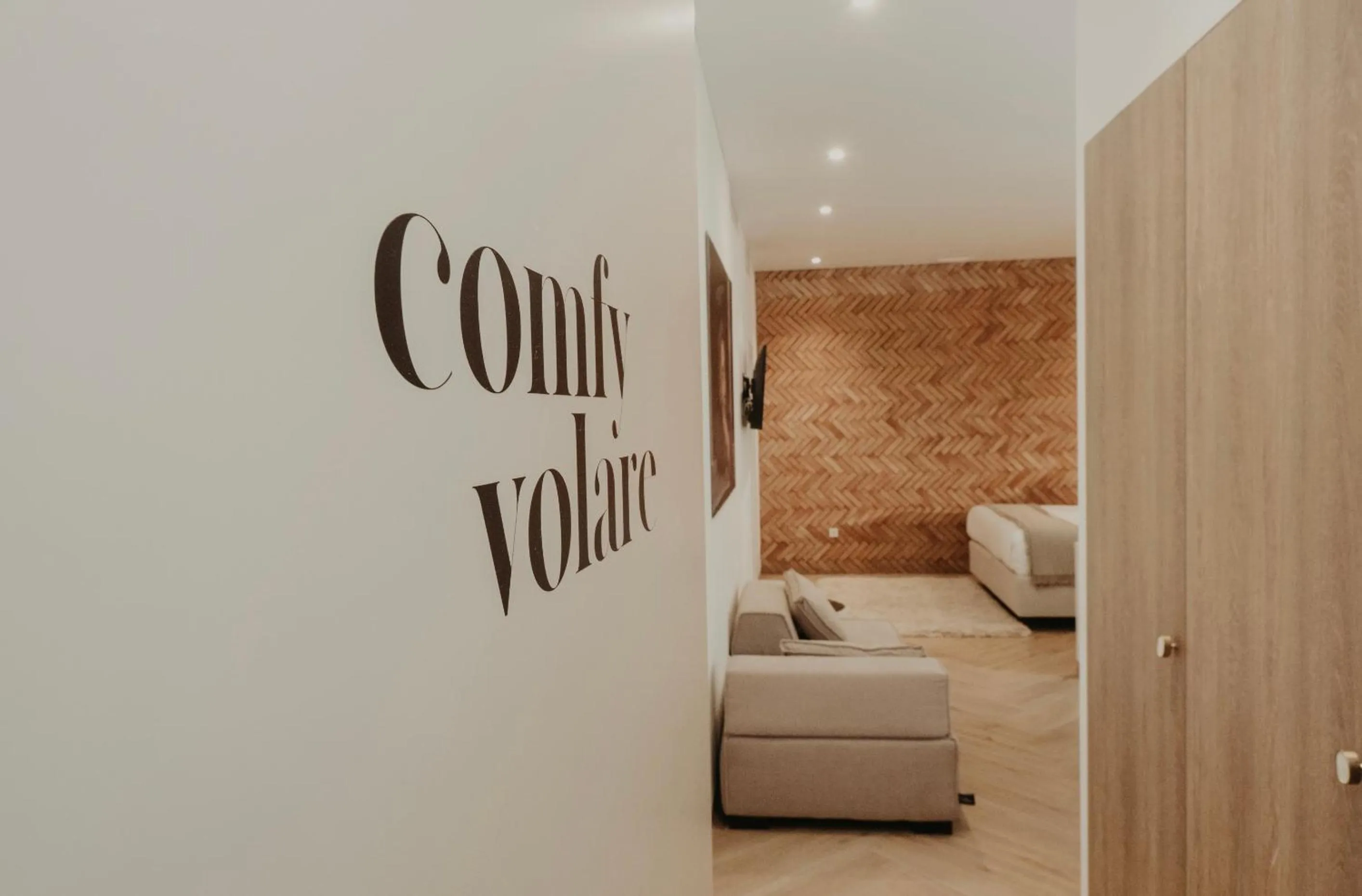 Bedroom in Comfy Studios Hotel