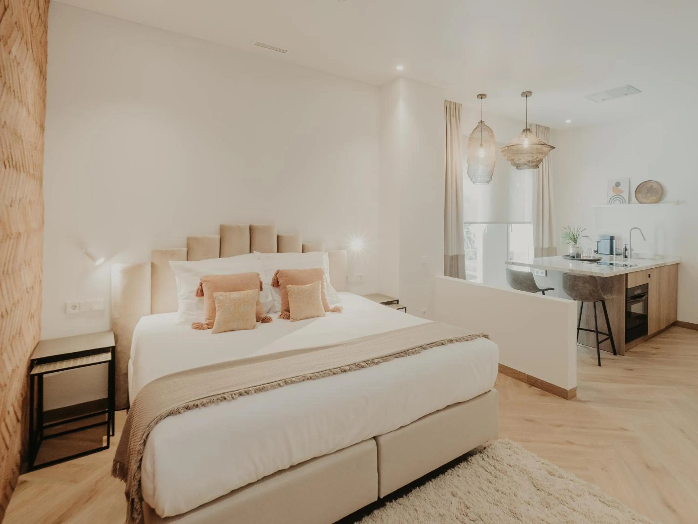 Studio with Patio View in Comfy Studios