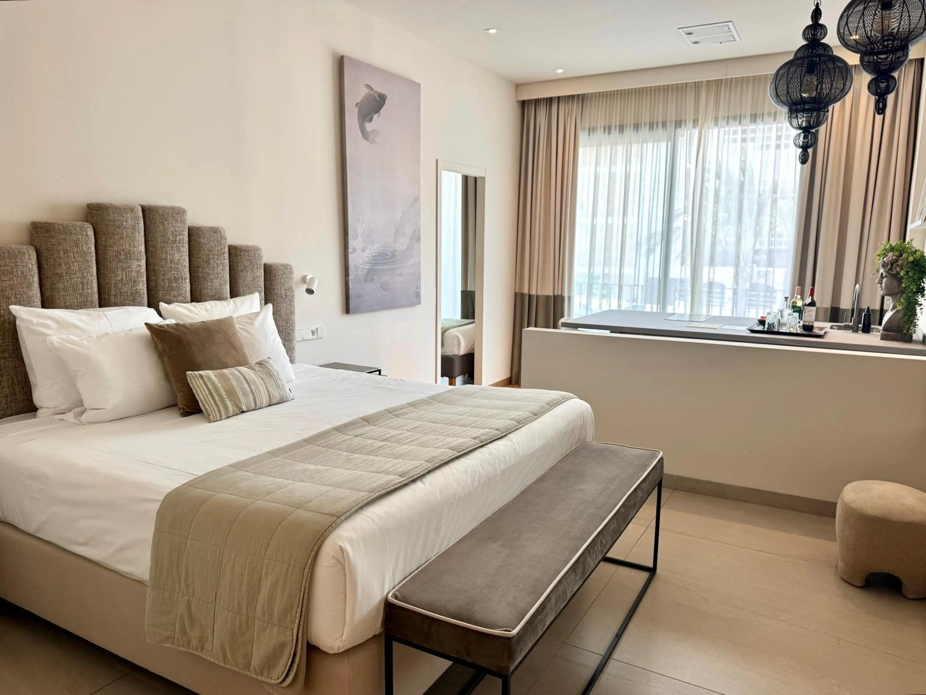 Bedroom, Bed in Comfy Studios Hotel