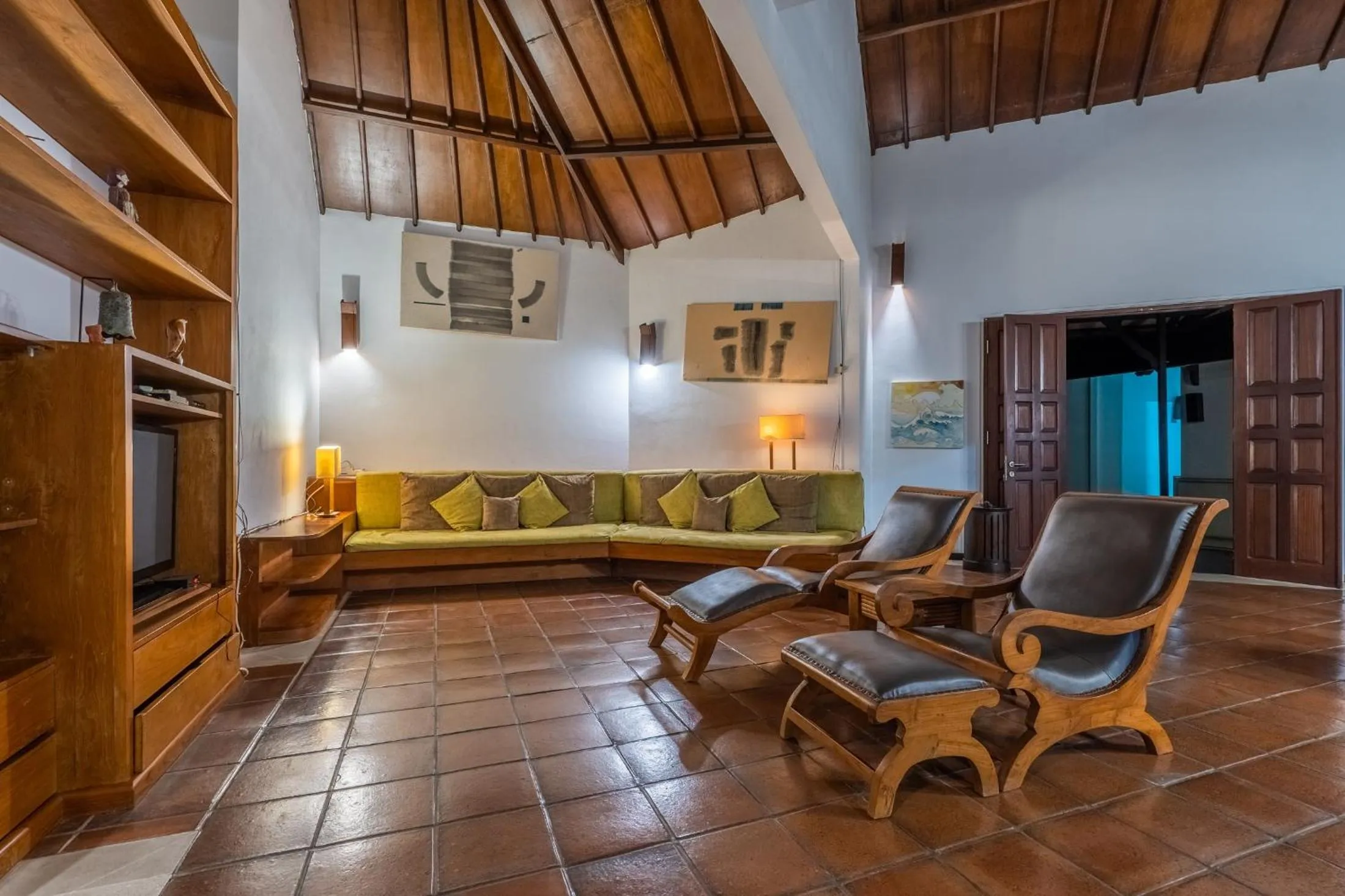 TV and multimedia in Tirta Tawar Villa Ubud