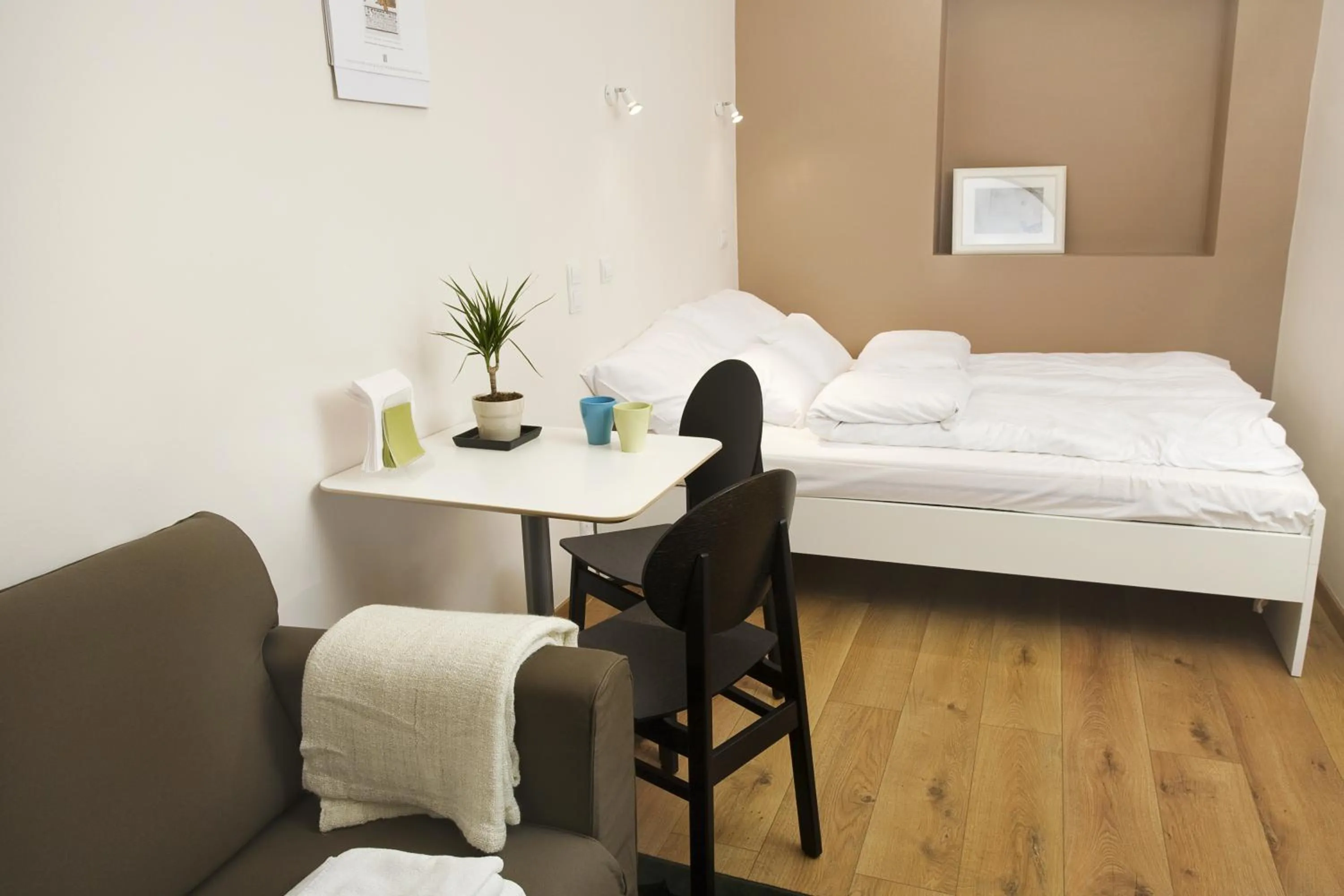 Bed in Tatra 4 Studios