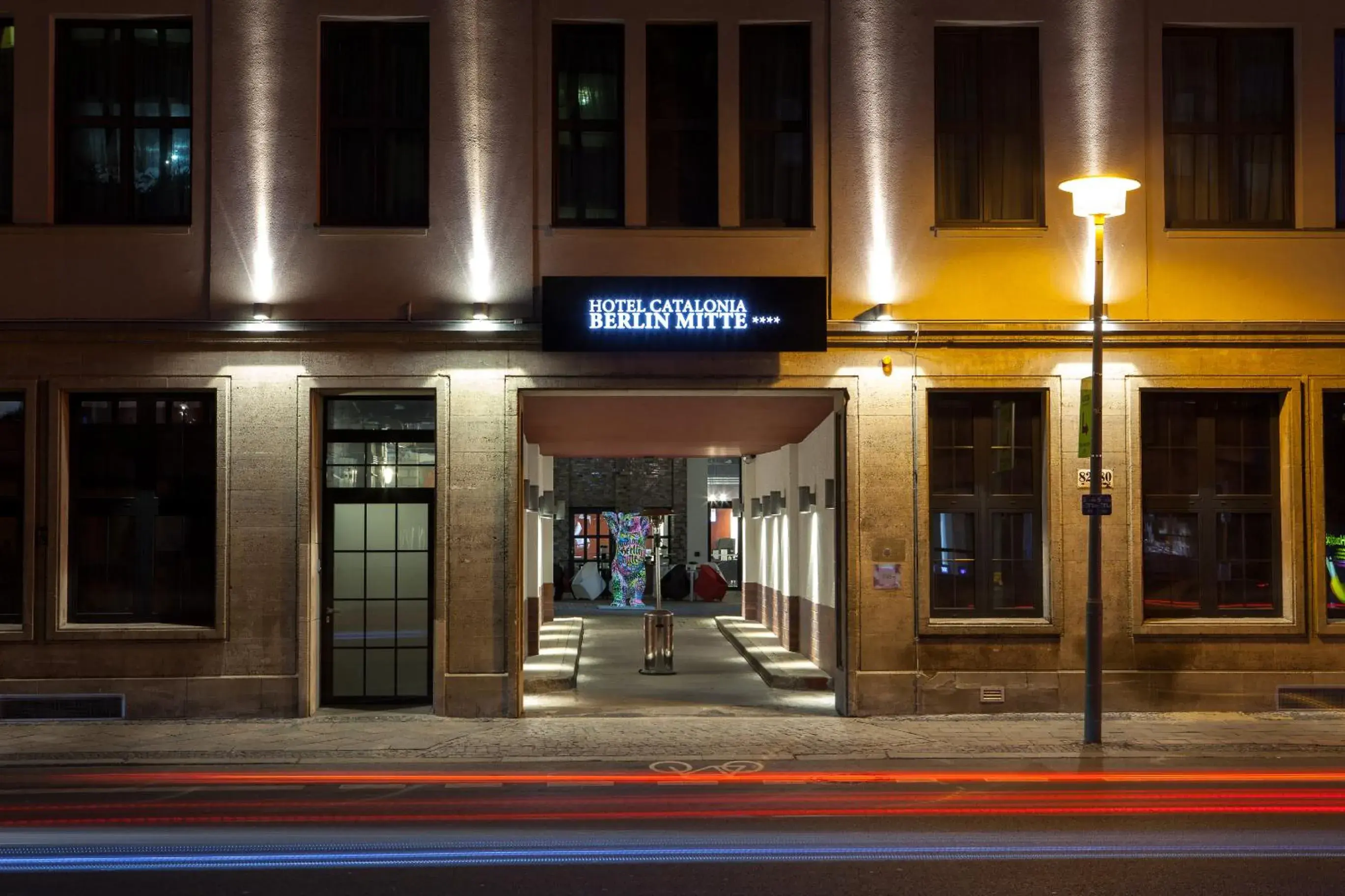 Facade/entrance in Catalonia Berlin Mitte Facade/entrance in Catalonia Berlin Mitte