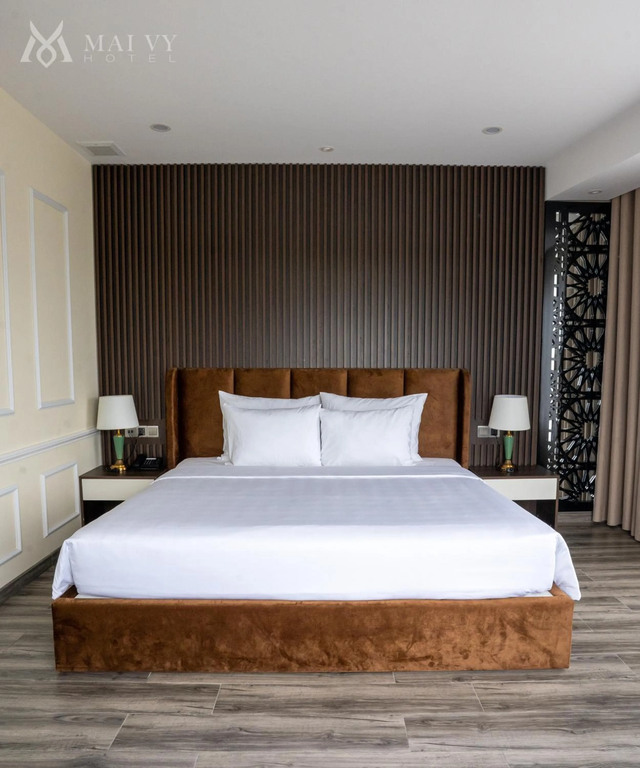 Bed in Mai Vy Hotel Tay Ninh