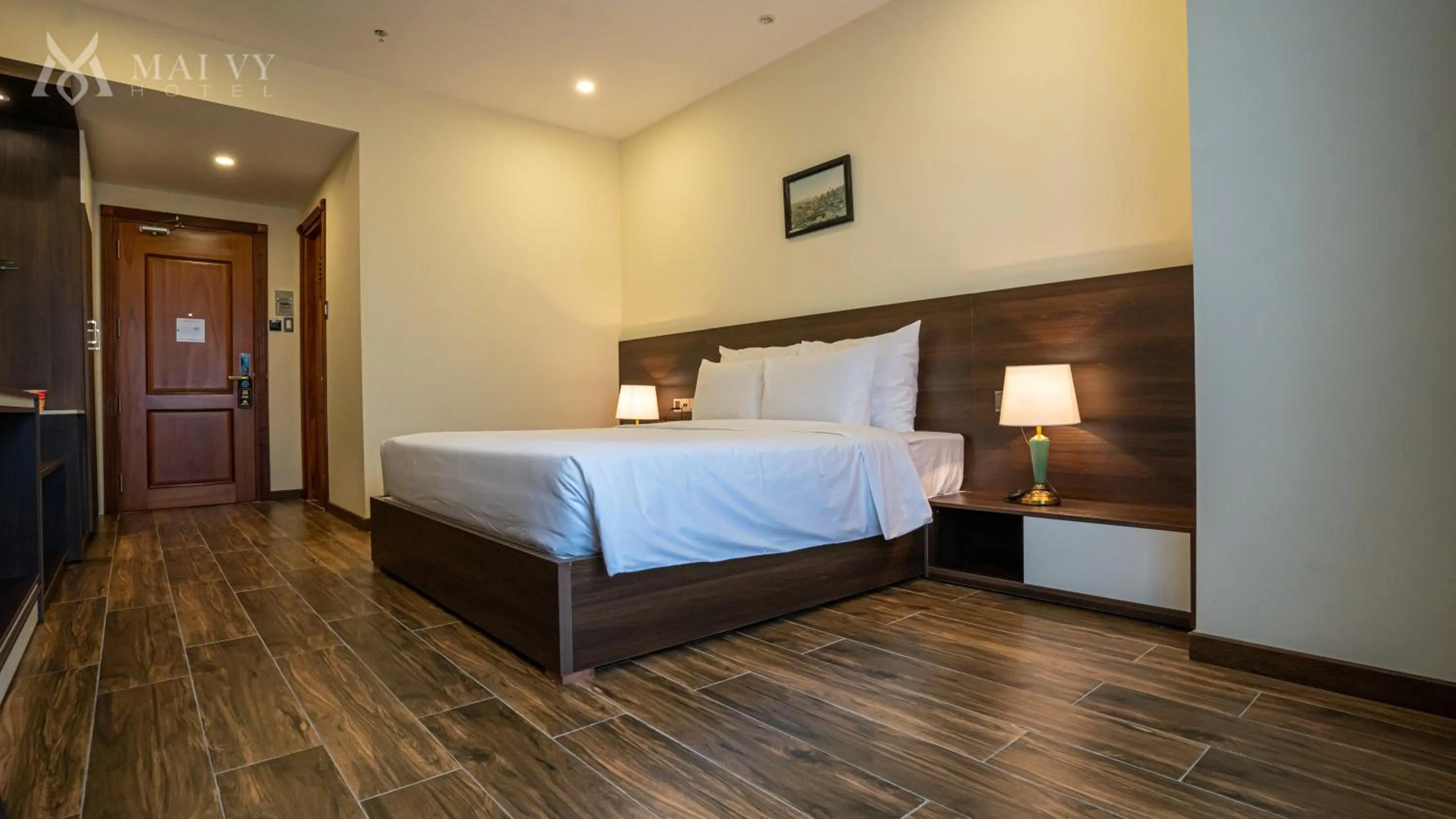 Bed in Mai Vy Hotel Tay Ninh