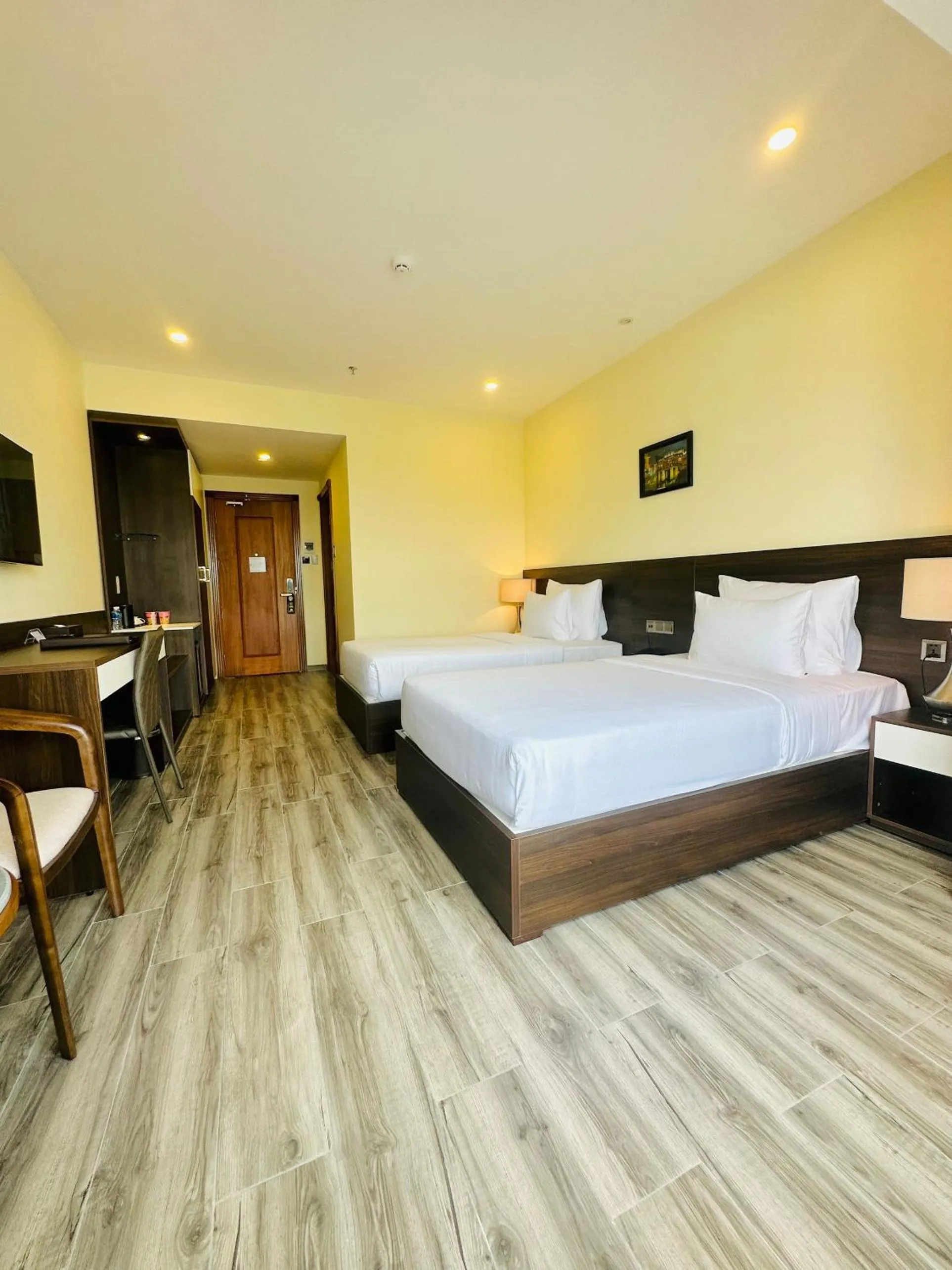 Bed in Mai Vy Hotel Tay Ninh
