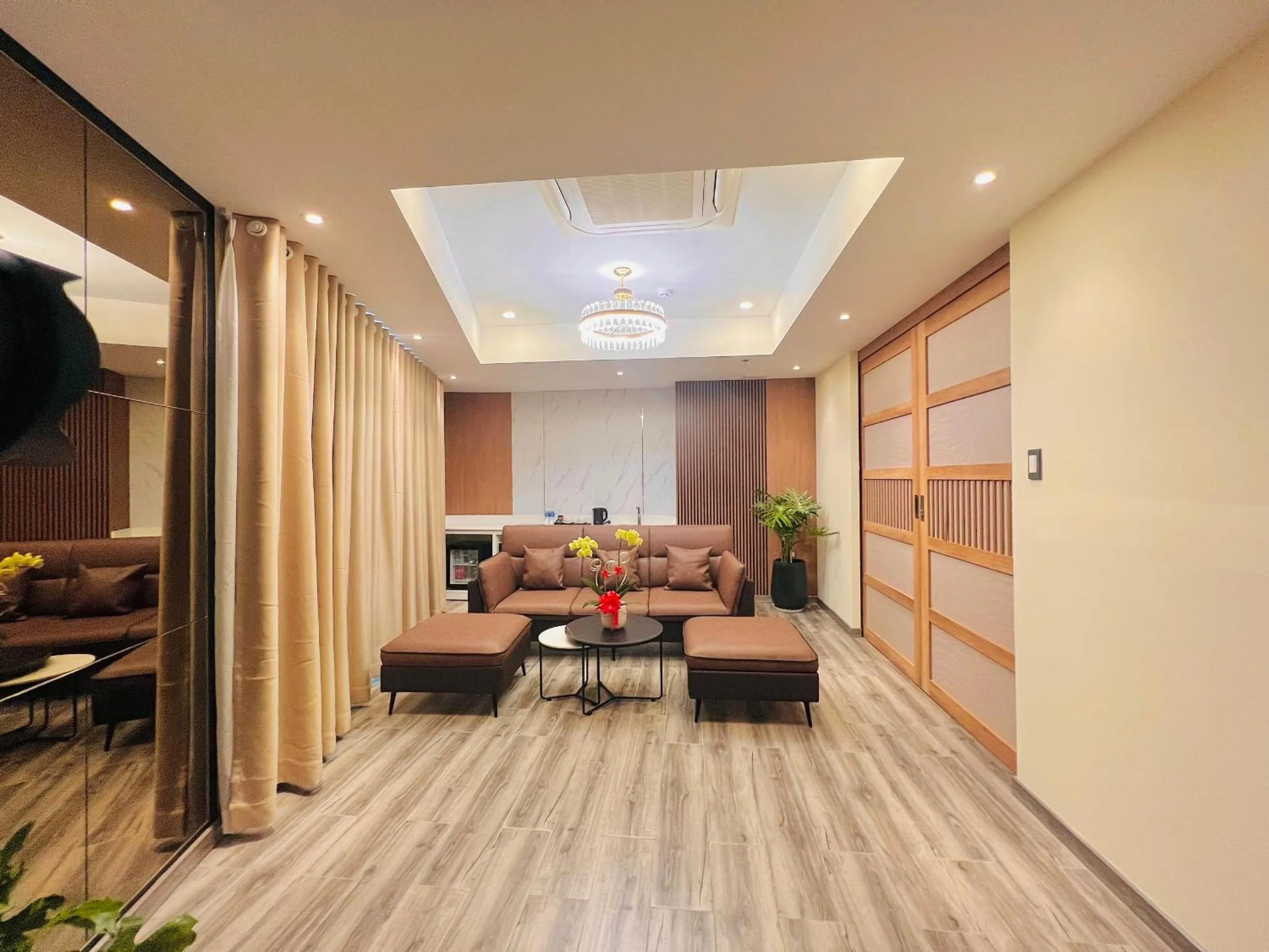 Living room in Mai Vy Hotel Tay Ninh