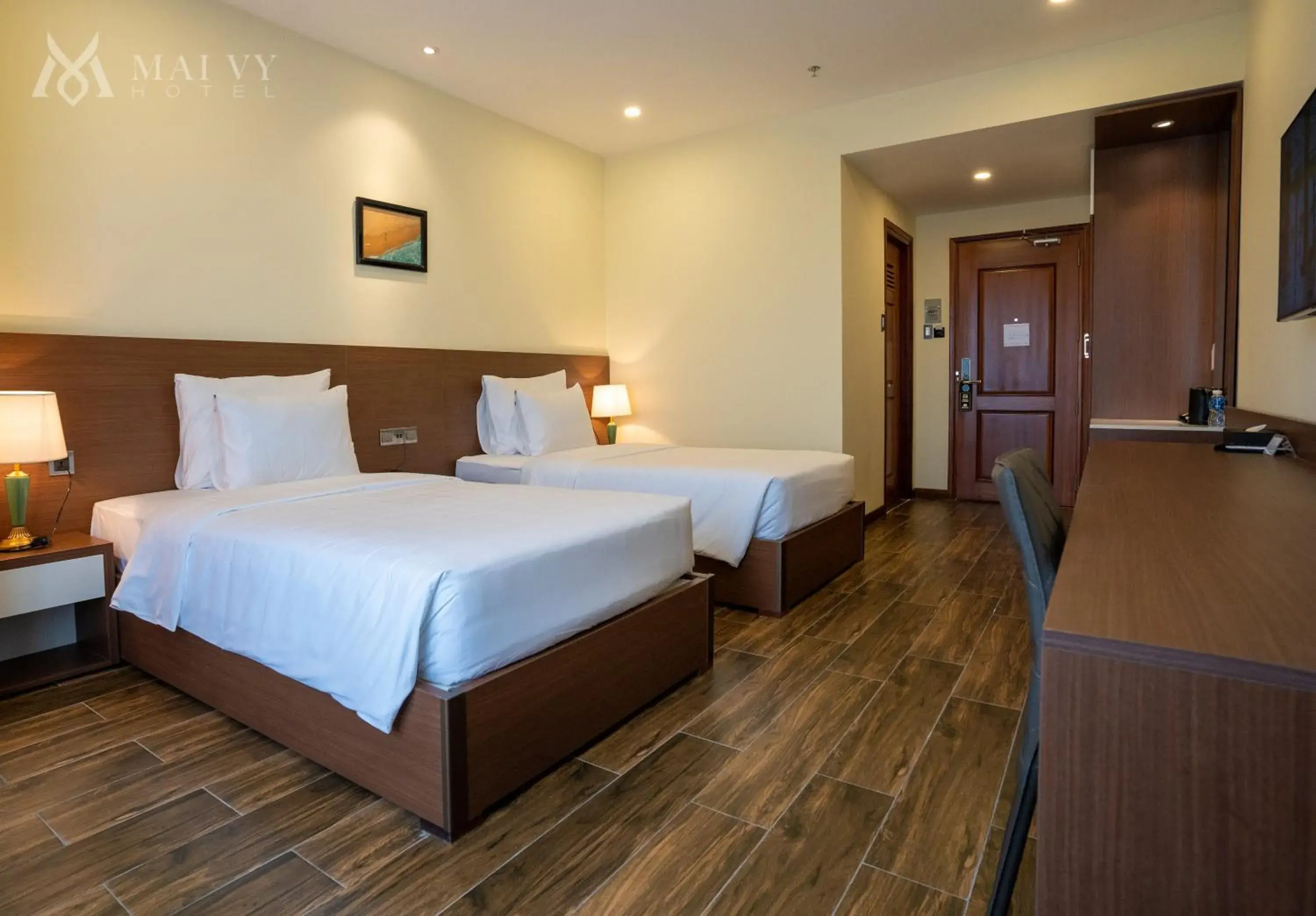 Twin Room in Mai Vy Hotel Tay Ninh Twin Room in Mai Vy Hotel Tay Ninh