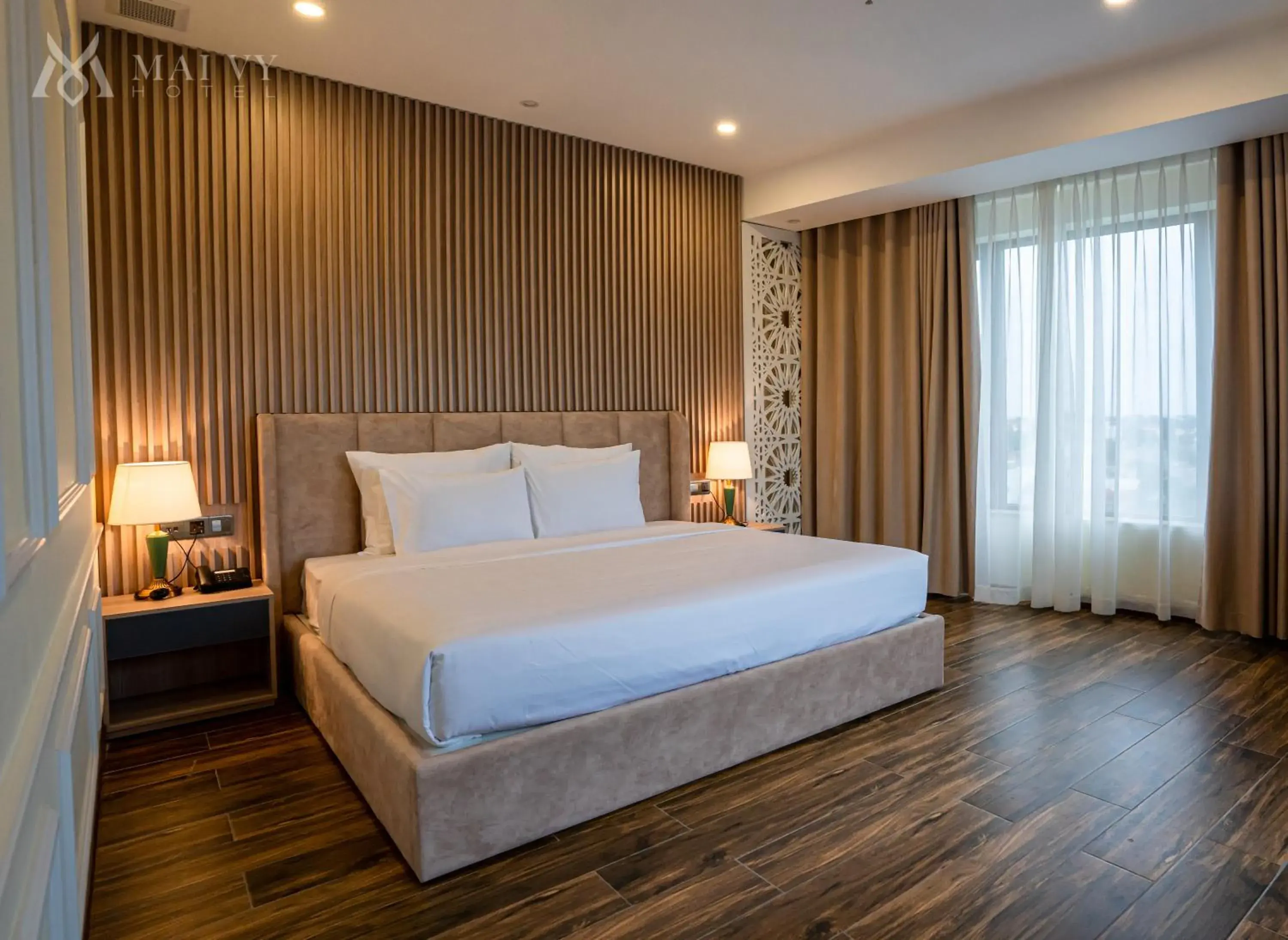 Large Double Room with Bathtub in Mai Vy Hotel Tay Ninh Large Double Room with Bathtub in Mai Vy Hotel Tay Ninh