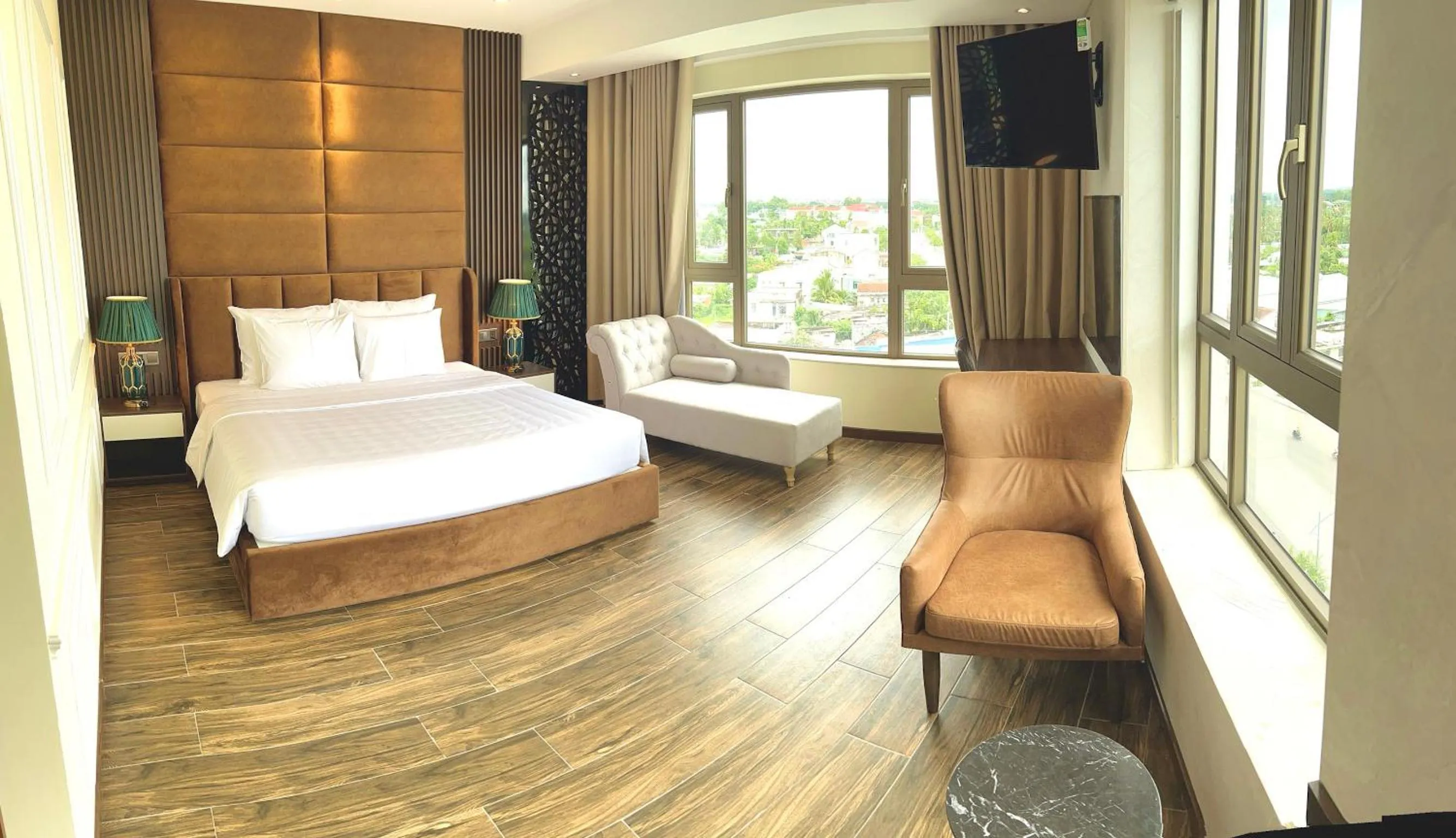 Bed in Mai Vy Hotel Tay Ninh