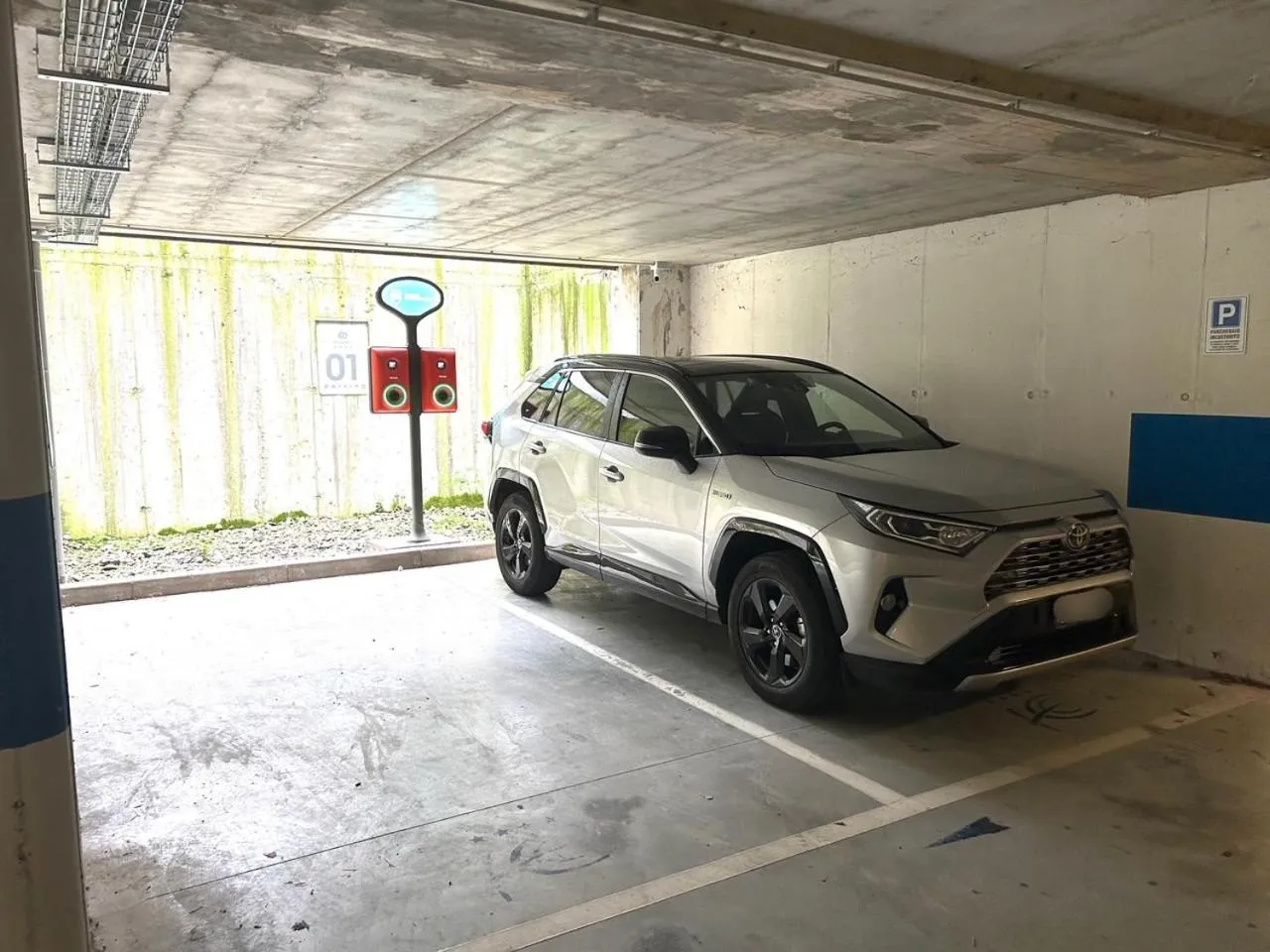 Parking in Hotel Europa Belluno