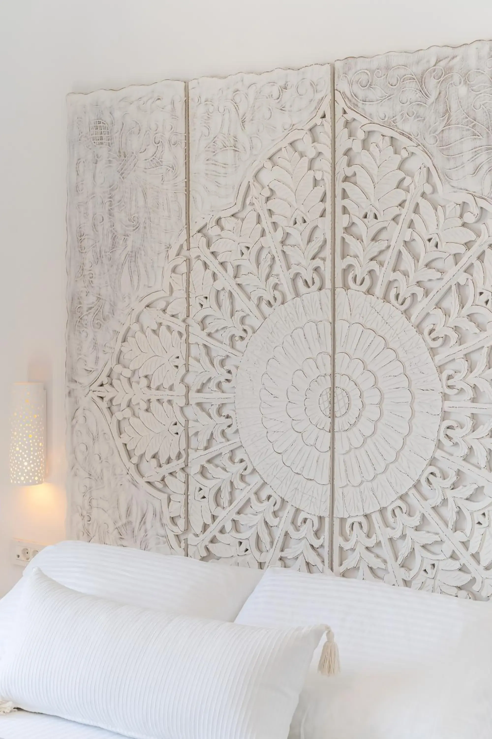 Bed in SantoRossa Luxury Villas Bed in SantoRossa Luxury Villas