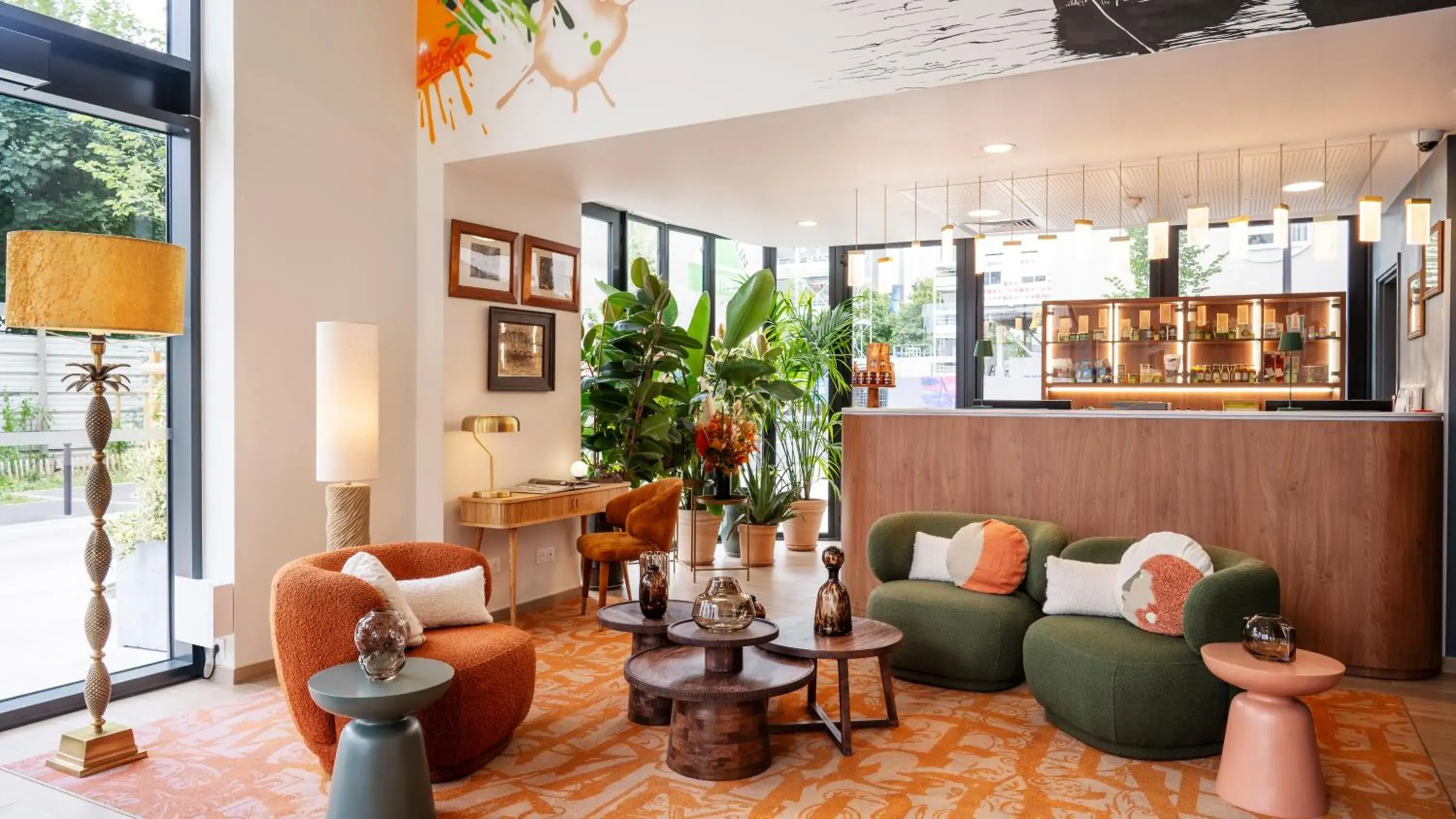 Lobby or reception in Residhome Quai d’Ivry Lobby or reception in Residhome Quai d’Ivry