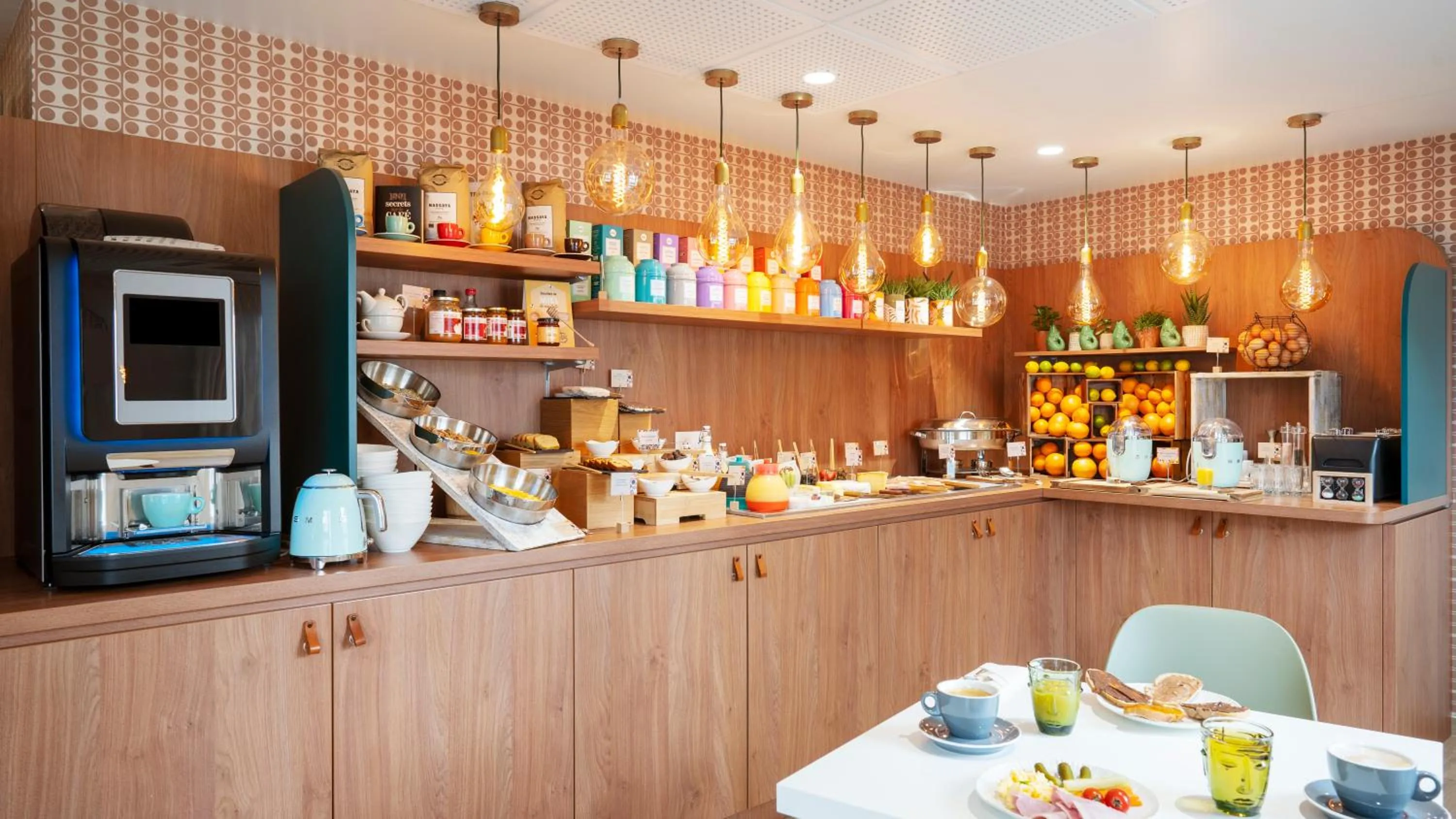 Decorative detail in Residhome Quai d’Ivry