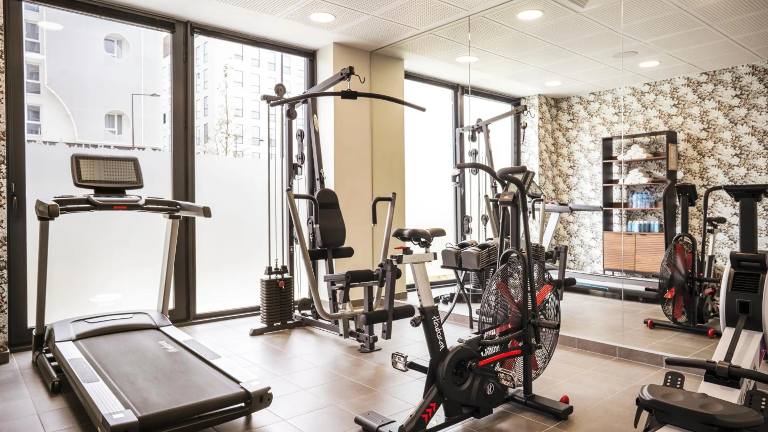 Fitness centre/facilities in Residhome Quai d’Ivry