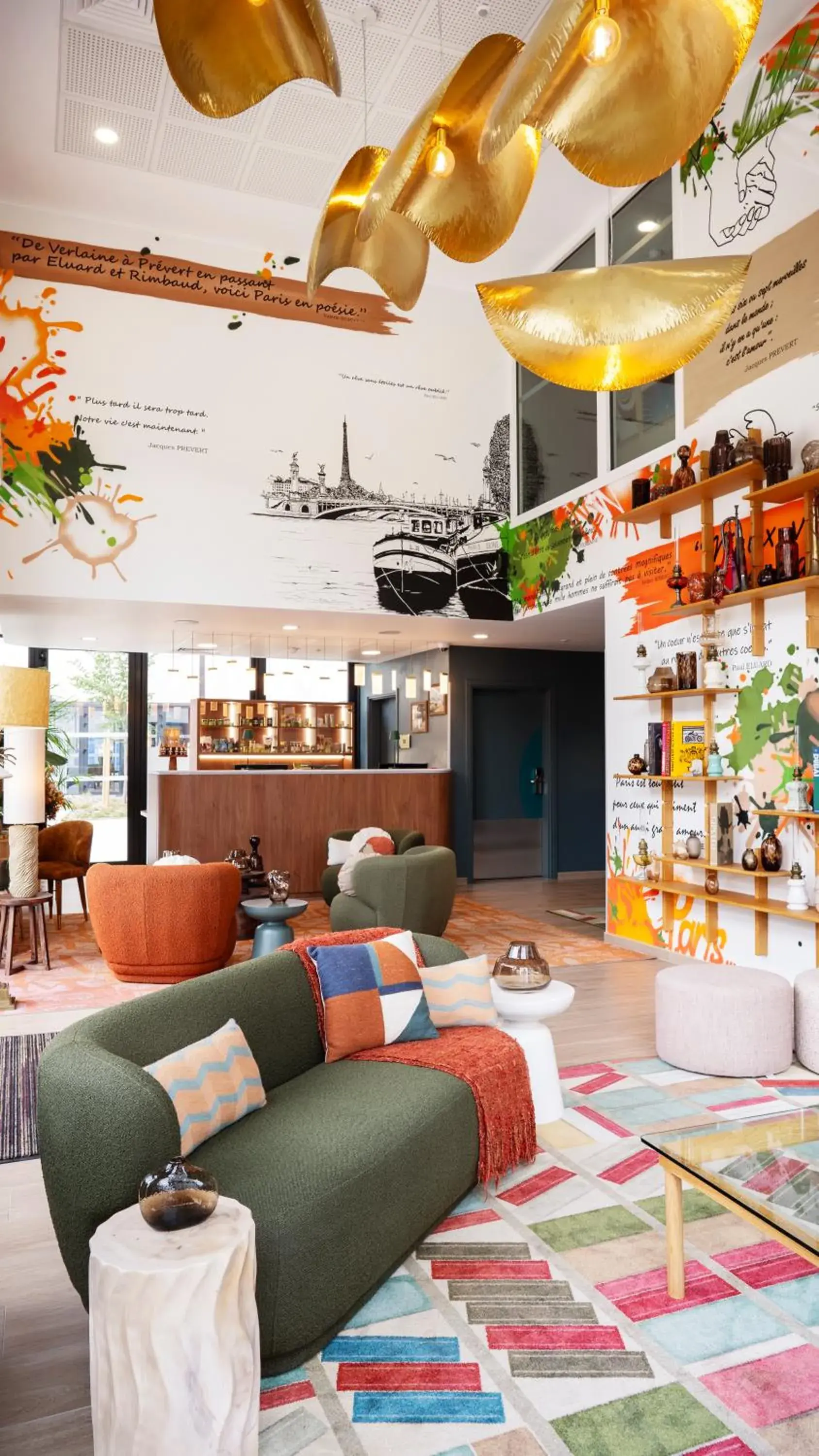 Lobby or reception in Residhome Quai d’Ivry Lobby or reception in Residhome Quai d’Ivry