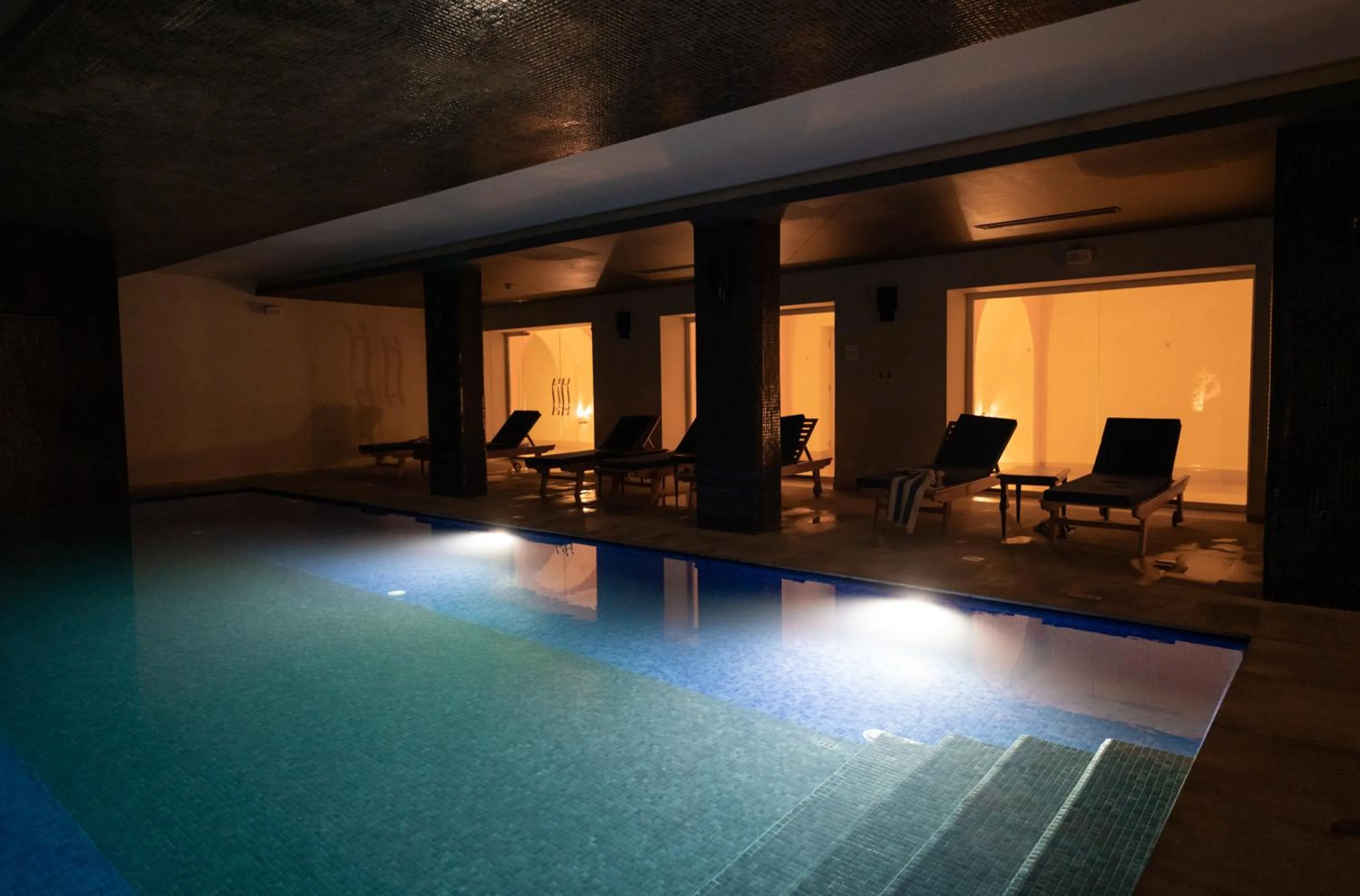 Swimming pool in Royal Tulip Korbous Bay Thalasso & Springs