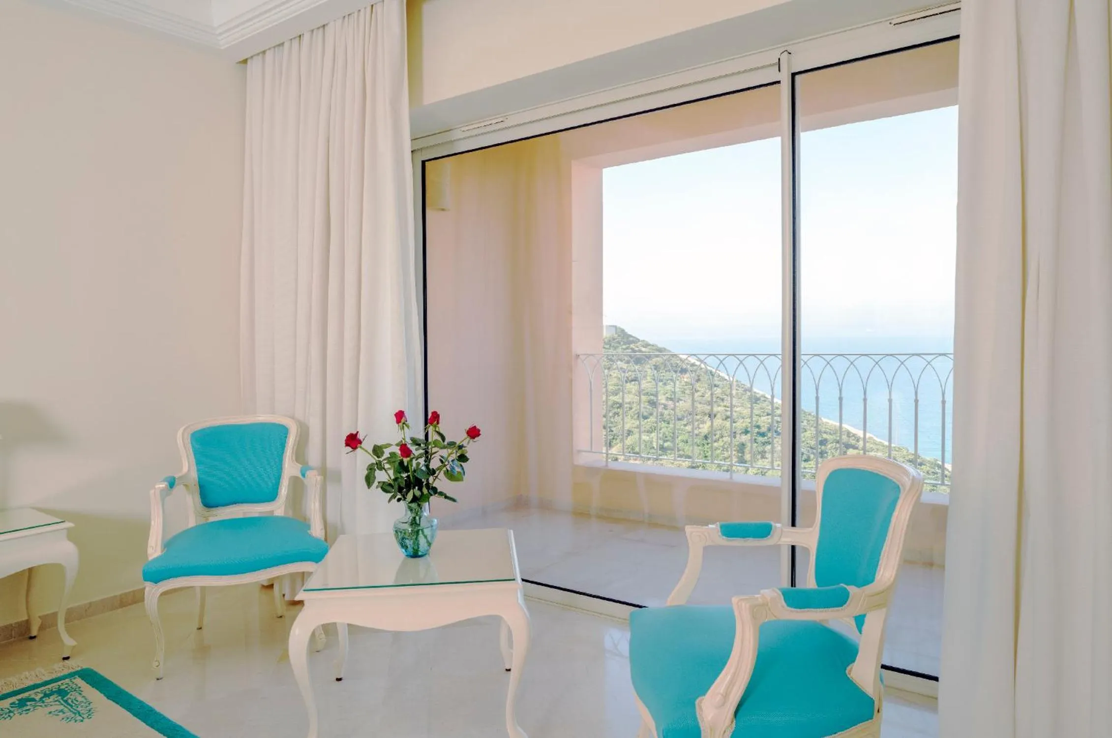 Sea view in Royal Tulip Korbous Bay Thalasso & Springs